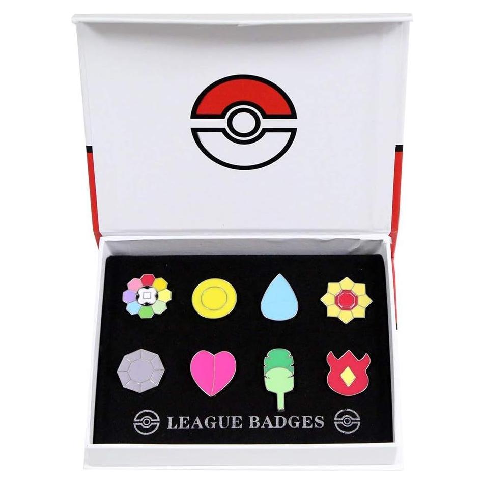 Conjunto de 8 Insignias de Gimnasio CHAOZI0 - Kanto