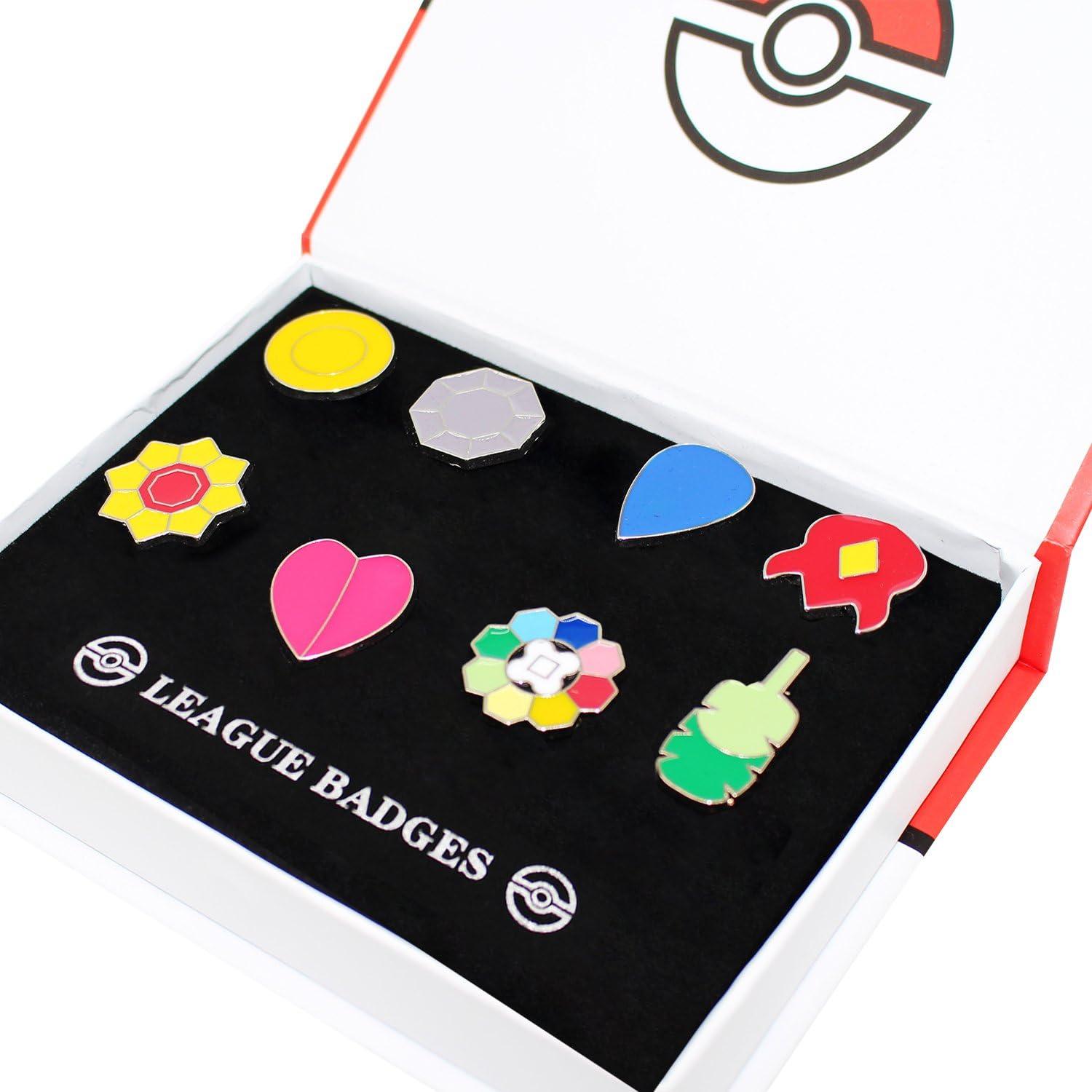 Conjunto de 8 Insignias de Gimnasio CHAOZI0 - Kanto