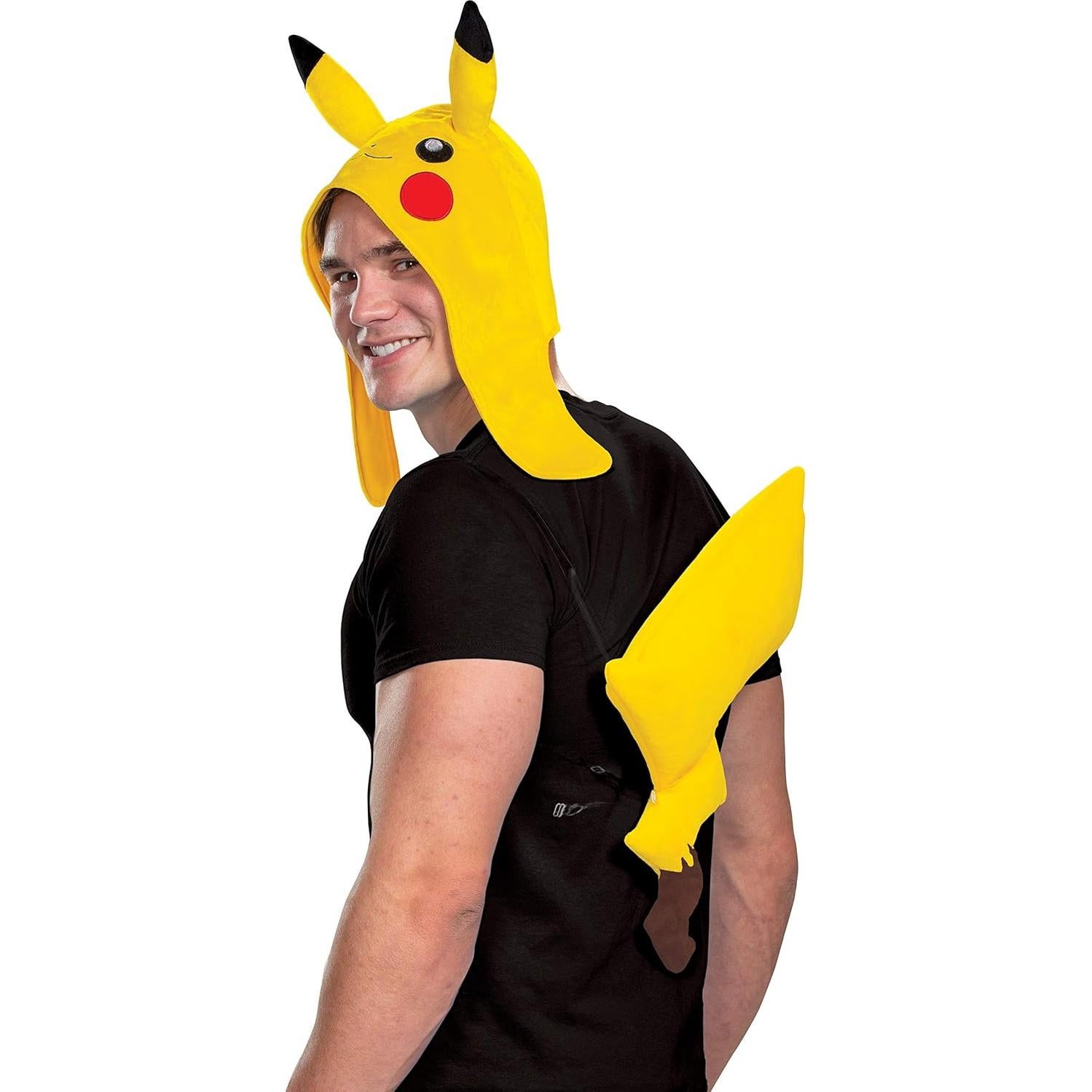 Disfraz Pikachu Unisex Adulto - Kit de Accesorios Oficial