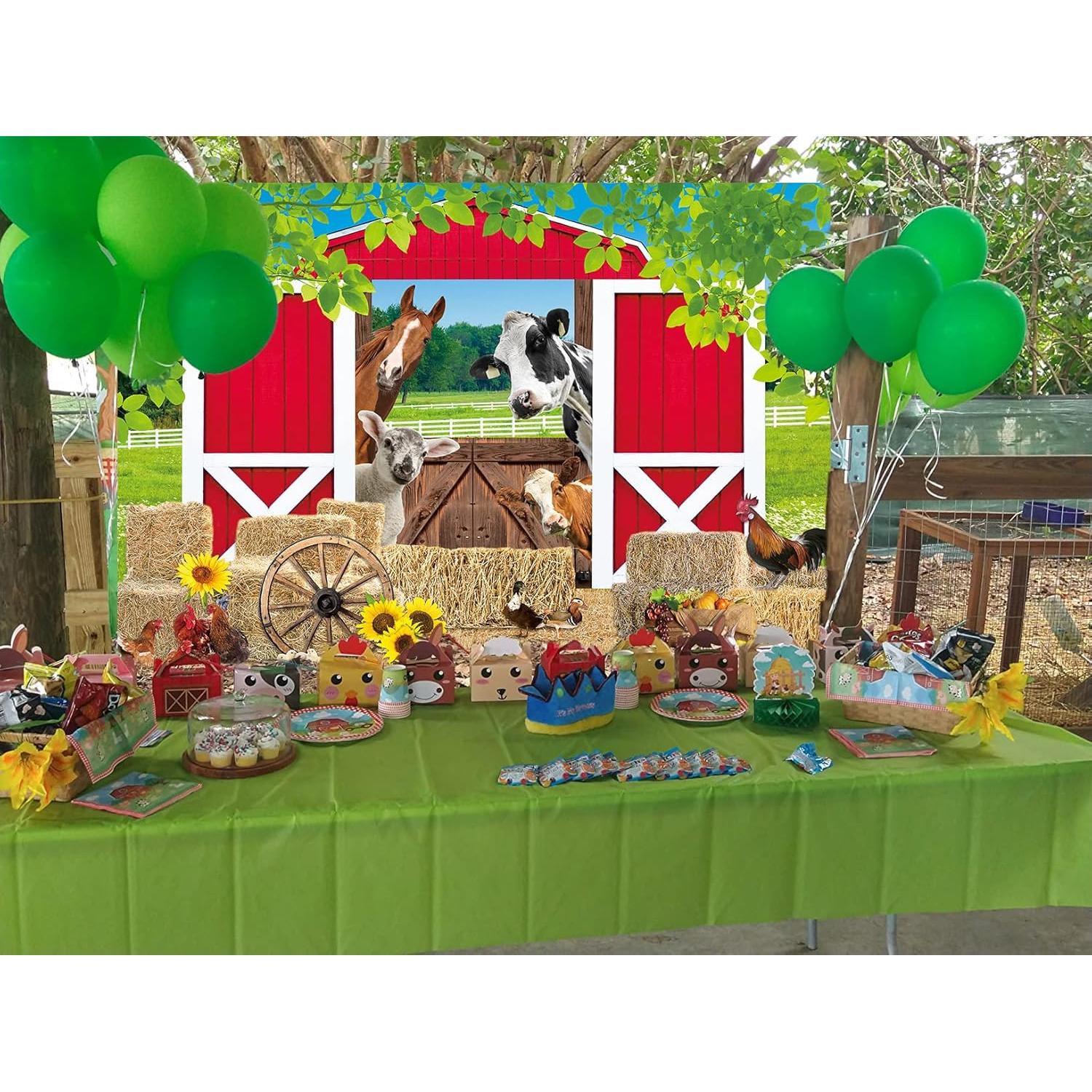 Fondo de Fiesta de Granja BAIFNEZ 210x150cm Colorido