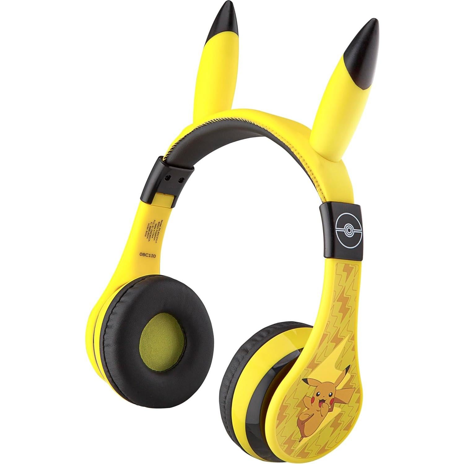 Auriculares Bluetooth eKids Pokemon PK-B50P, Volumen Reducido