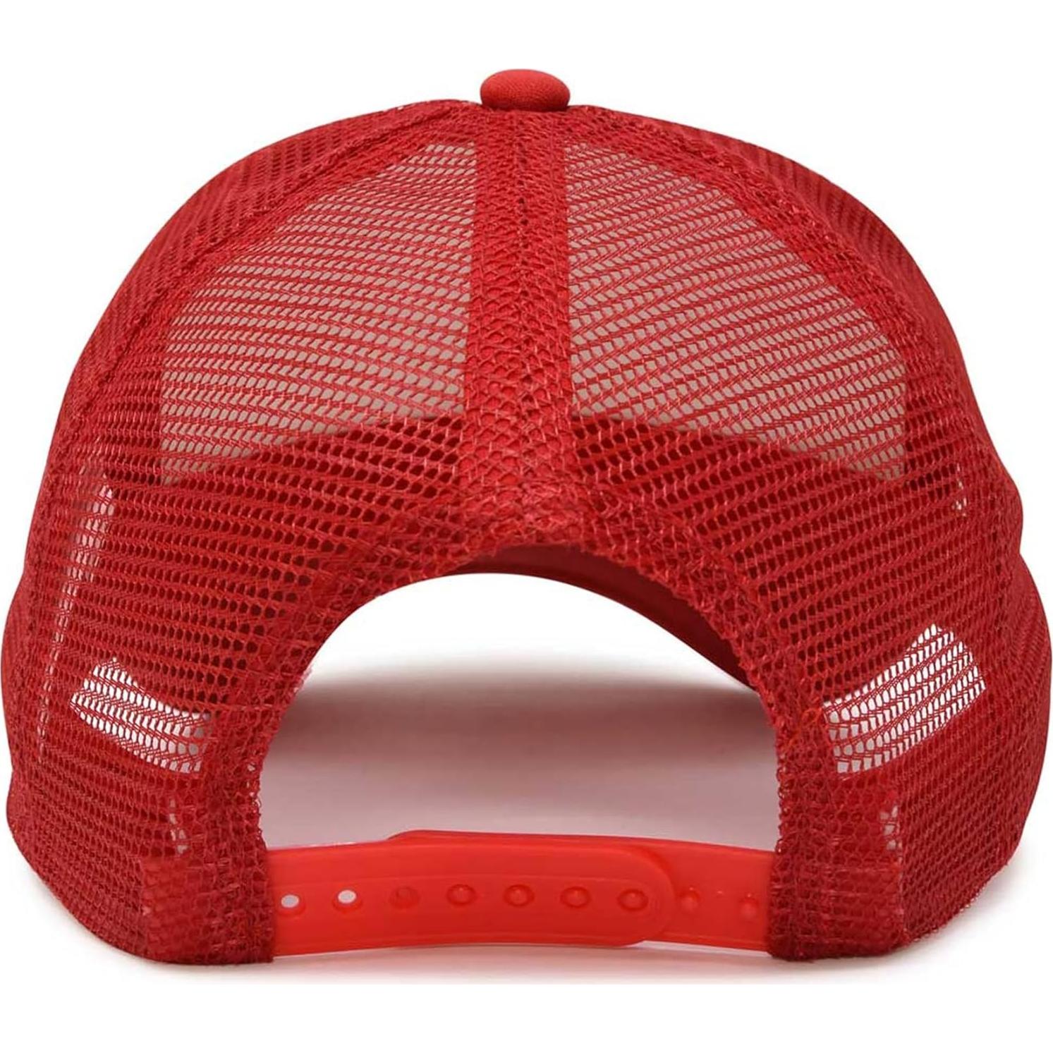 Gorra Trucker DALIX de Dos Tonos con Malla Ajustable 58-63 cm