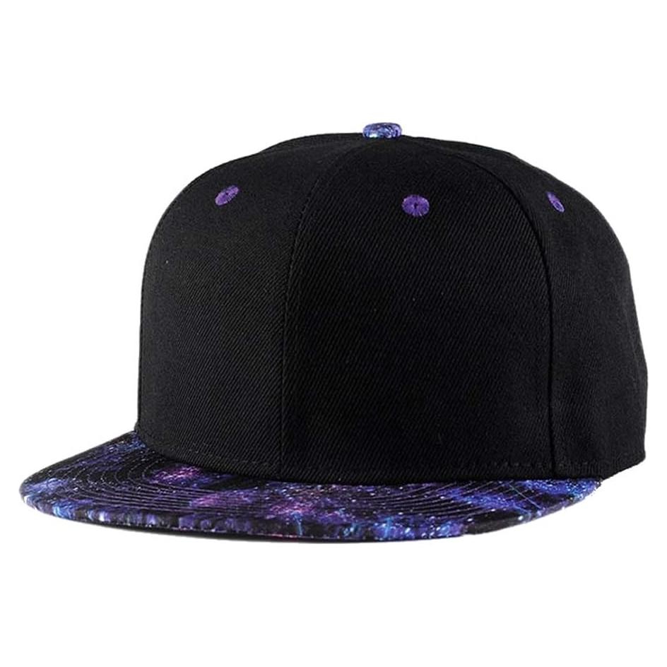Gorra Snapback Quanhaigou Unisex Ajustable Hip Hop Colorida