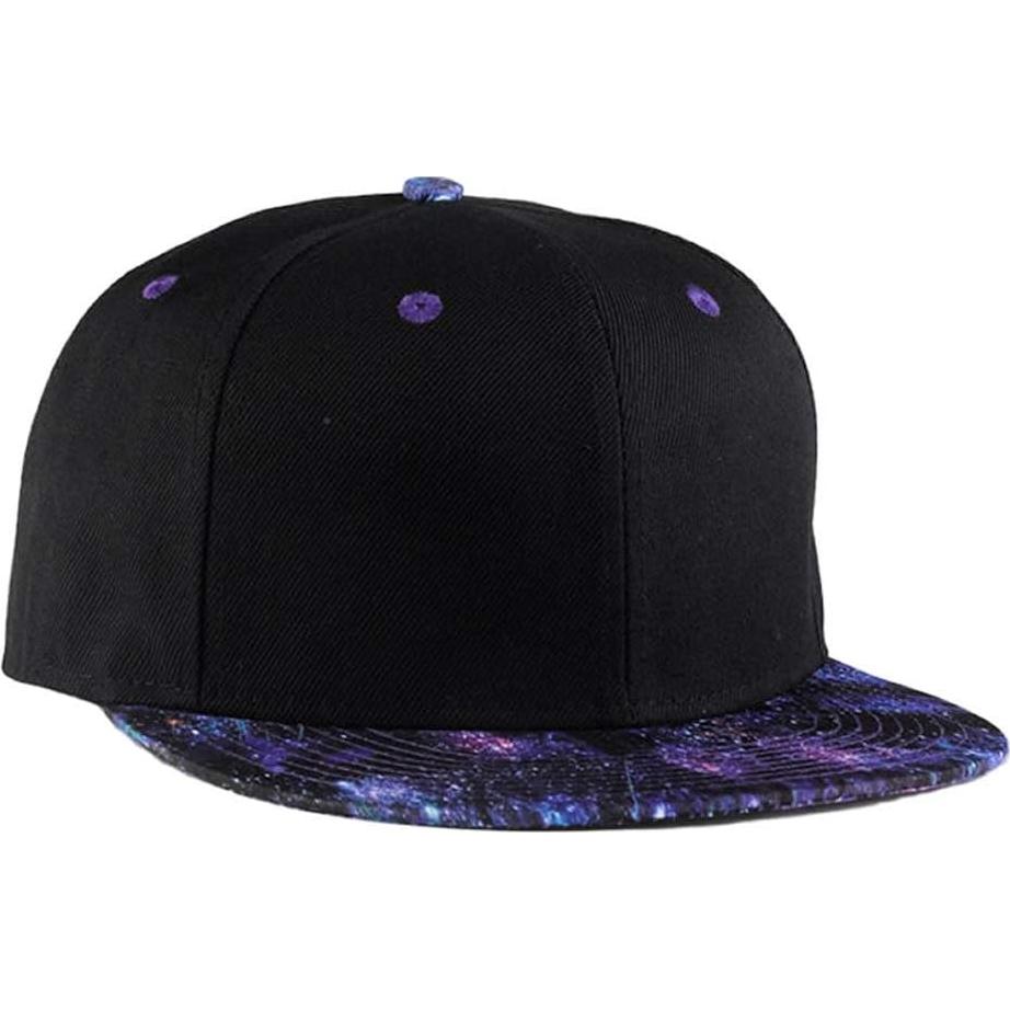 Gorra Snapback Quanhaigou Unisex Ajustable Hip Hop Colorida