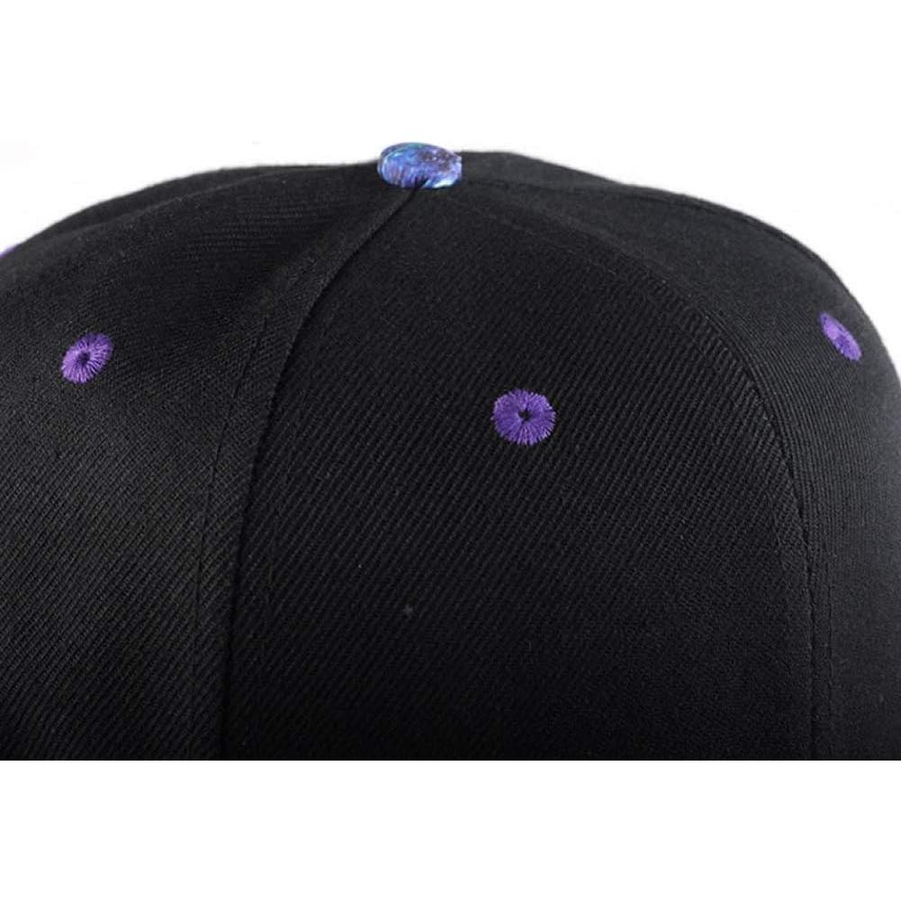 Gorra Snapback Quanhaigou Unisex Ajustable Hip Hop Colorida