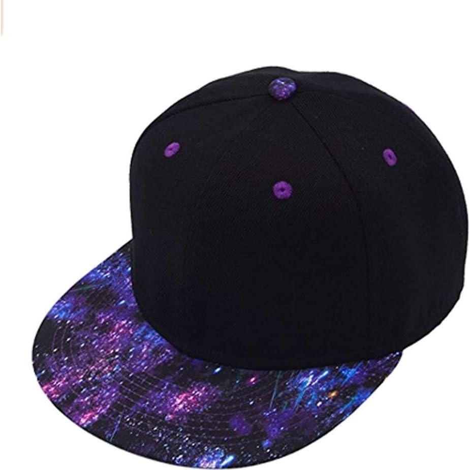 Gorra Snapback Quanhaigou Unisex Ajustable Hip Hop Colorida