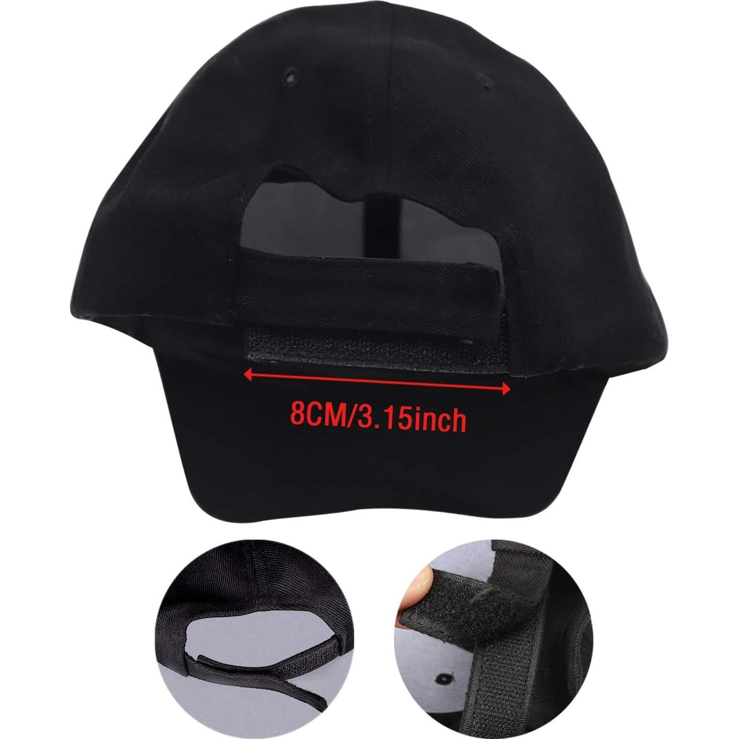 Gorra LED JIGUOOR Multicolor Ajustable para Fiesta y Eventos