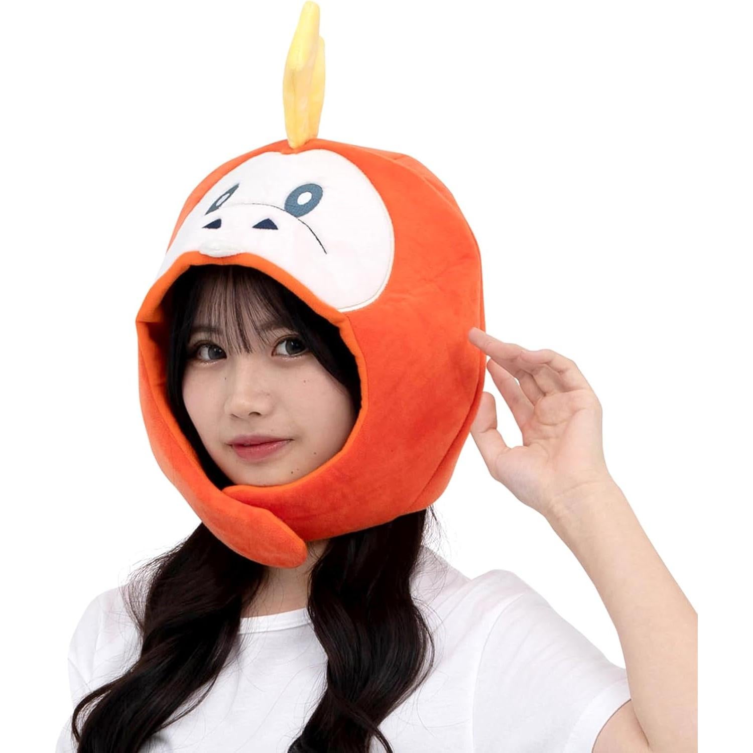 Gorro Kigurumi Pokemon Fuecoco SAZAC para Adultos - Beanie Cálido