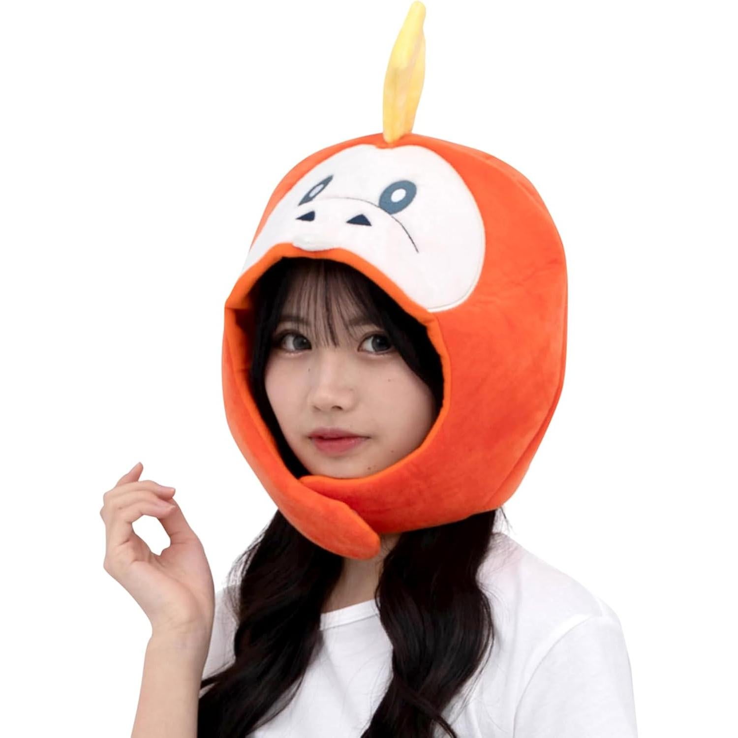 Gorro Kigurumi Pokemon Fuecoco SAZAC para Adultos - Beanie Cálido