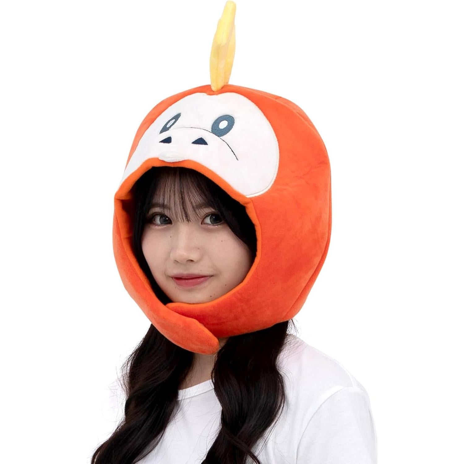 Gorro Kigurumi Pokemon Fuecoco SAZAC para Adultos - Beanie Cálido