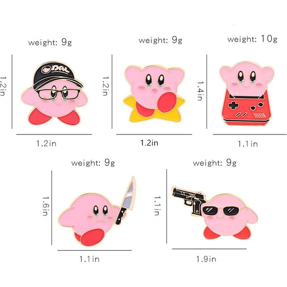 Conjunto de Pines de Esmalte Animal Caricatura - Accesorios Mujeres