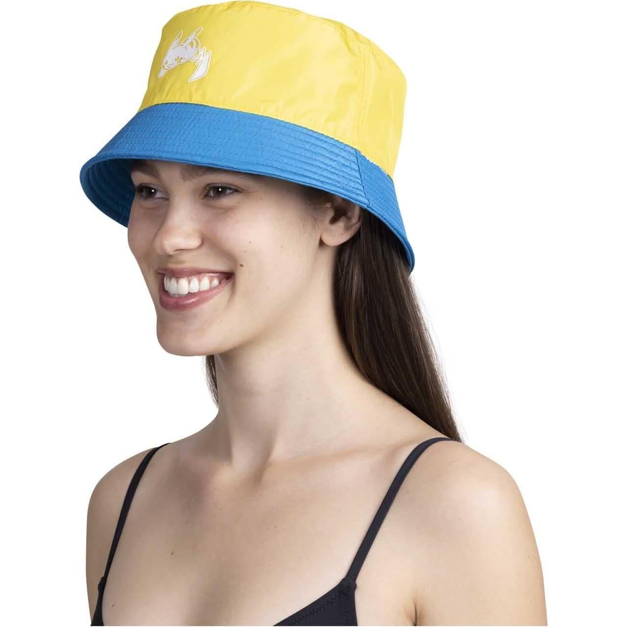 Sombrero de Cubo Reversible Pokémon Pikachu Azul Adulto