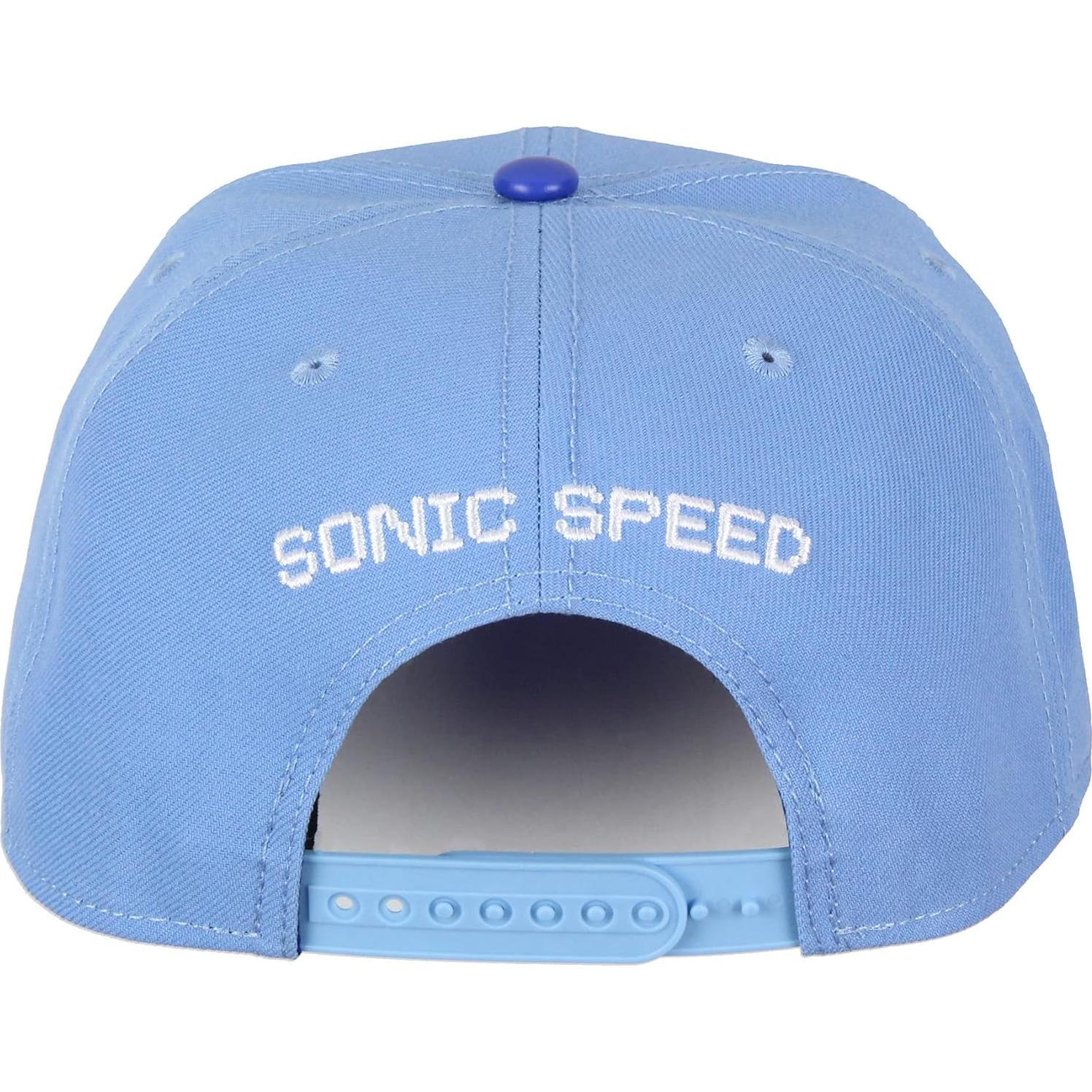 Gorra Snapback Sonic The Hedgehog Bioworld Ajustable Azul