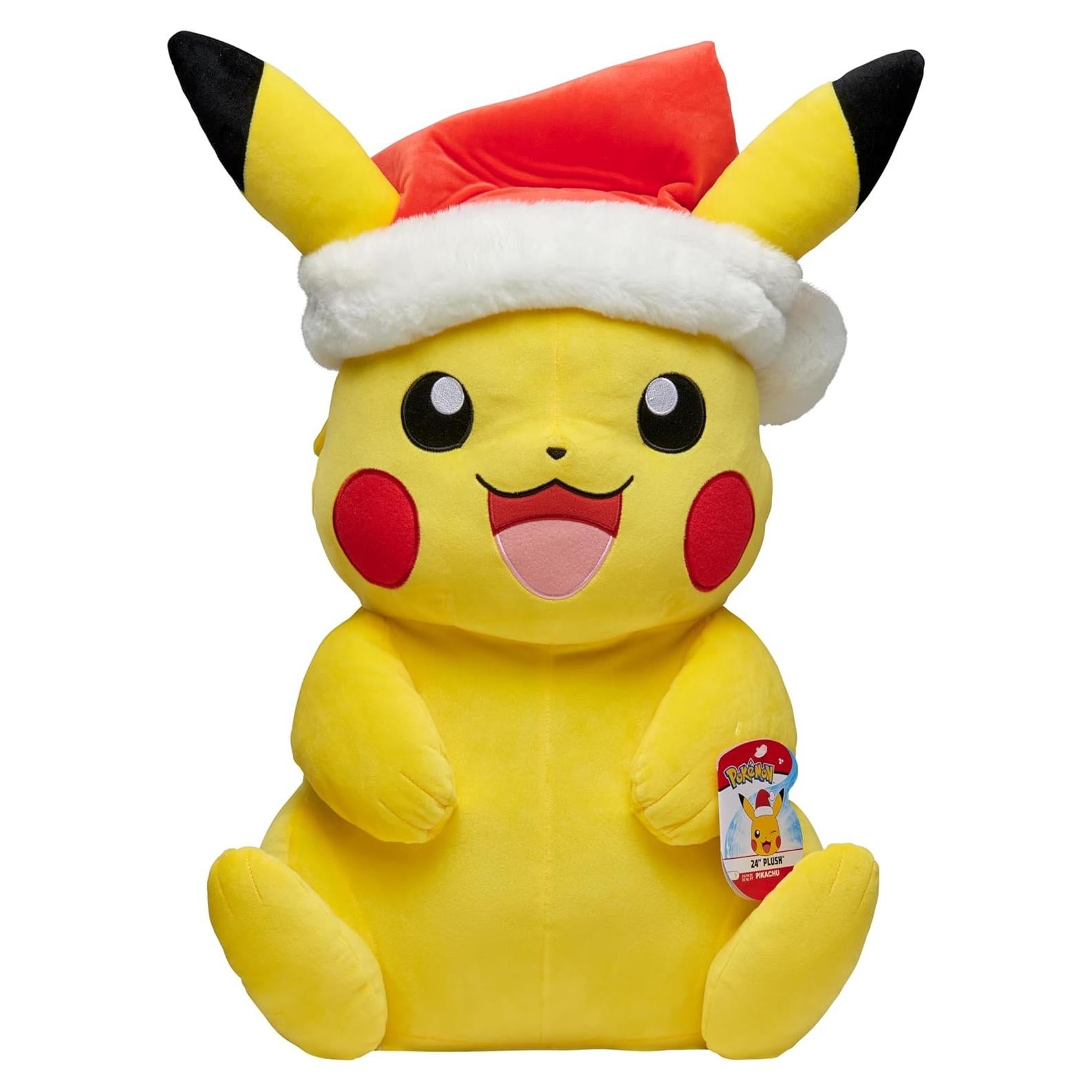 Peluche Pikachu Navideño 61 cm Jazwares - Súper Suave