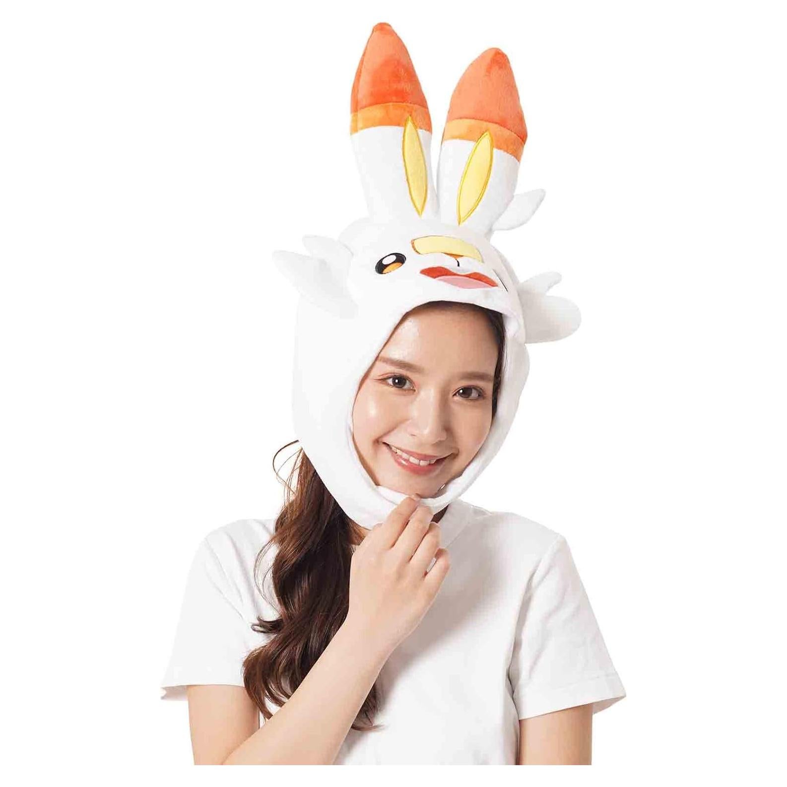 Sombrero Kigurumi Scorbunny SAZAC para Adultos - Beanie de Pokémon