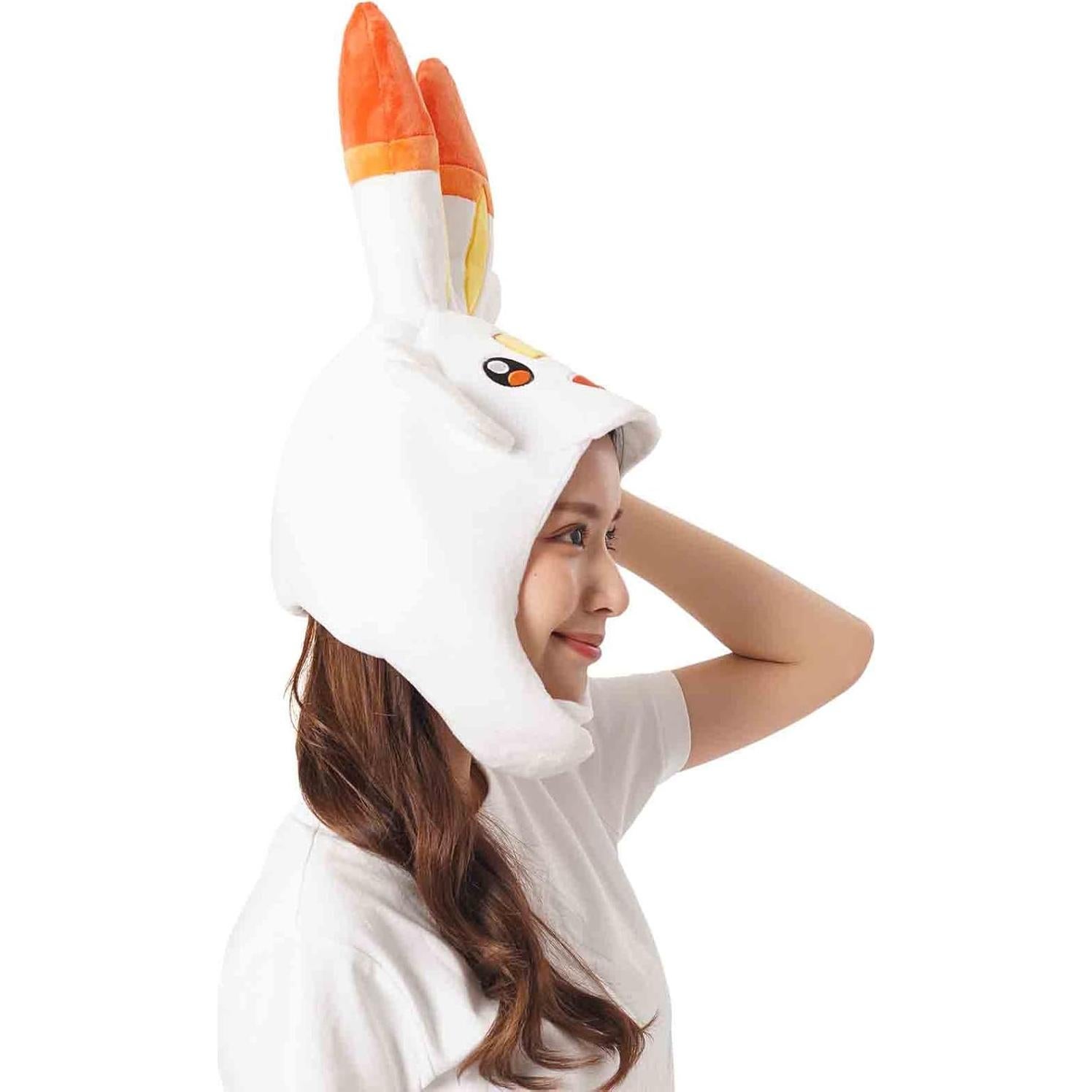 Sombrero Kigurumi Scorbunny SAZAC para Adultos - Beanie de Pokémon