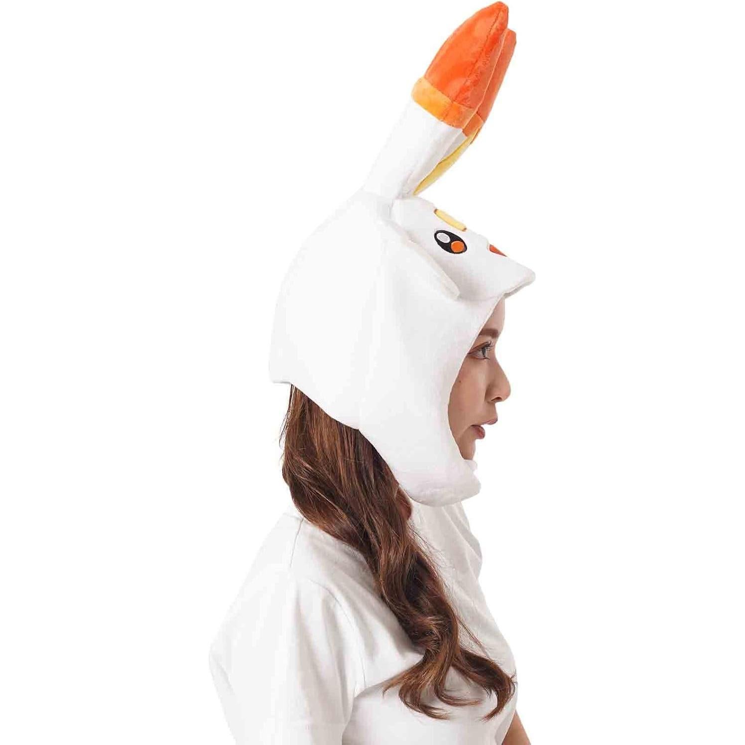 Sombrero Kigurumi Scorbunny SAZAC para Adultos - Beanie de Pokémon