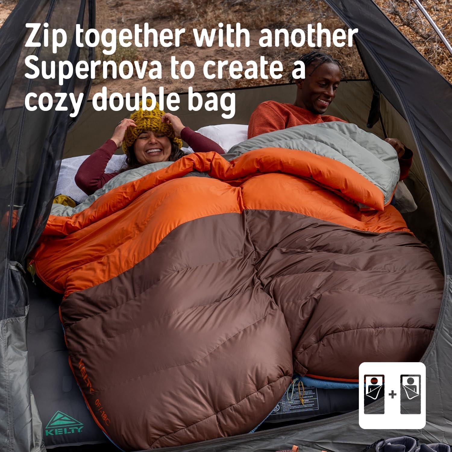 Saco de dormir Kelty Supernova 0° L 198 cm Nylon reciclado