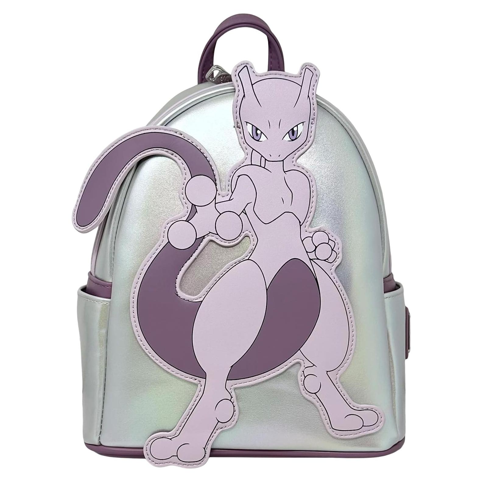 Bolso de Hombro Doble Mewtwo Loungefly 25.4x22.9cm