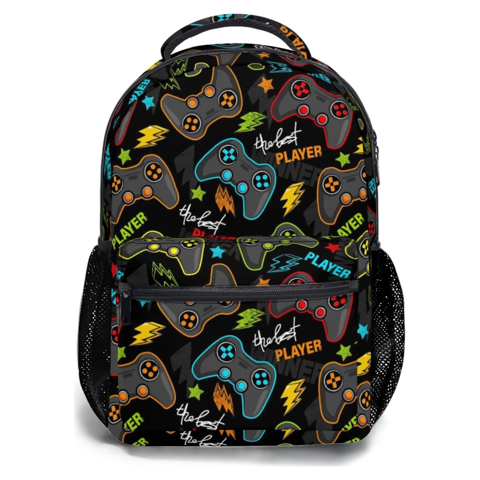 Mochila Escolar Anyako Controlador 44x32x15 cm para Niños