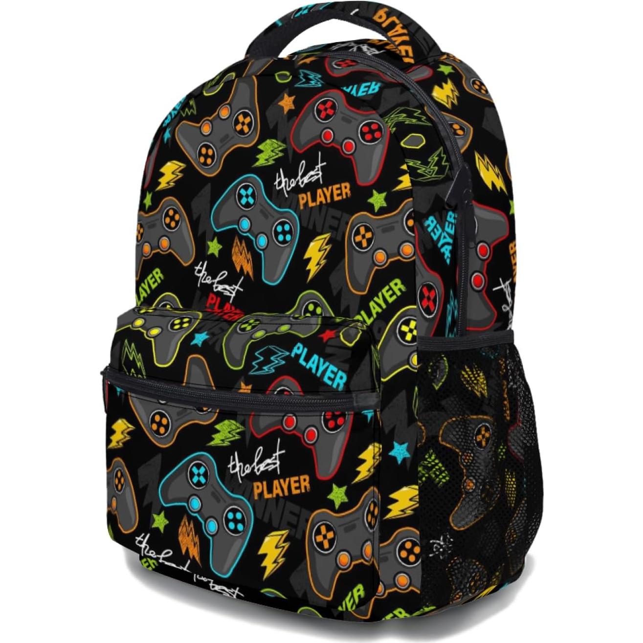 Mochila Escolar Anyako Controlador 44x32x15 cm para Niños