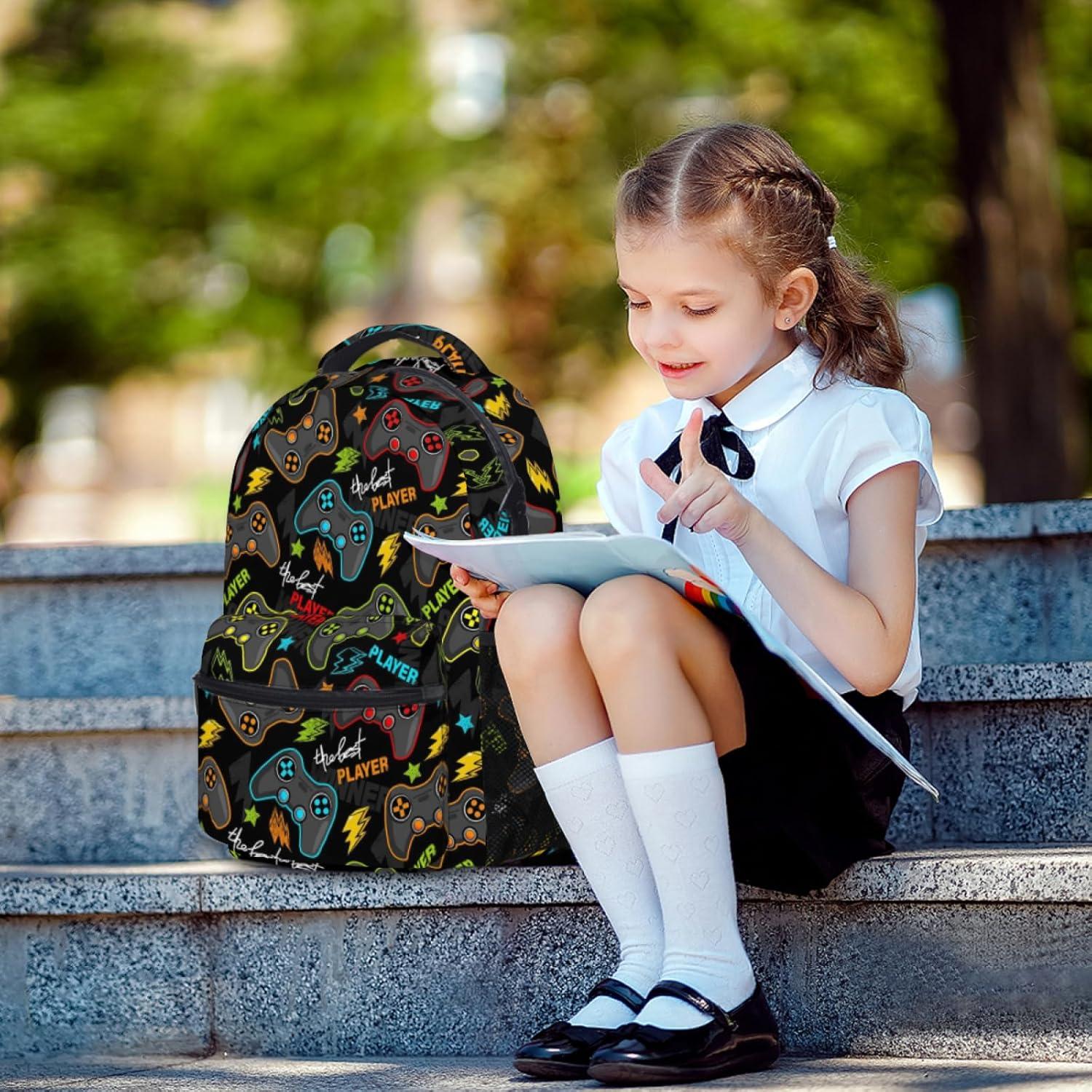 Mochila Escolar Anyako Controlador 44x32x15 cm para Niños