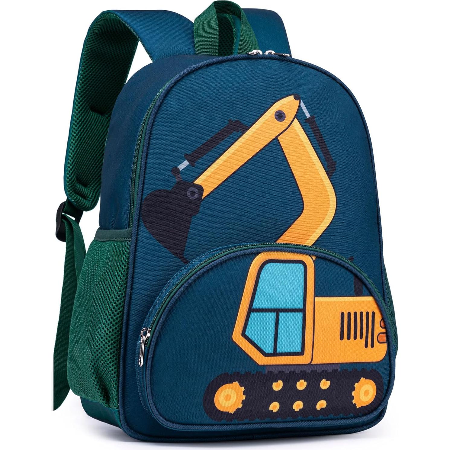 Mochila Escolar Niños 15" Loidou Camión Azul 17L