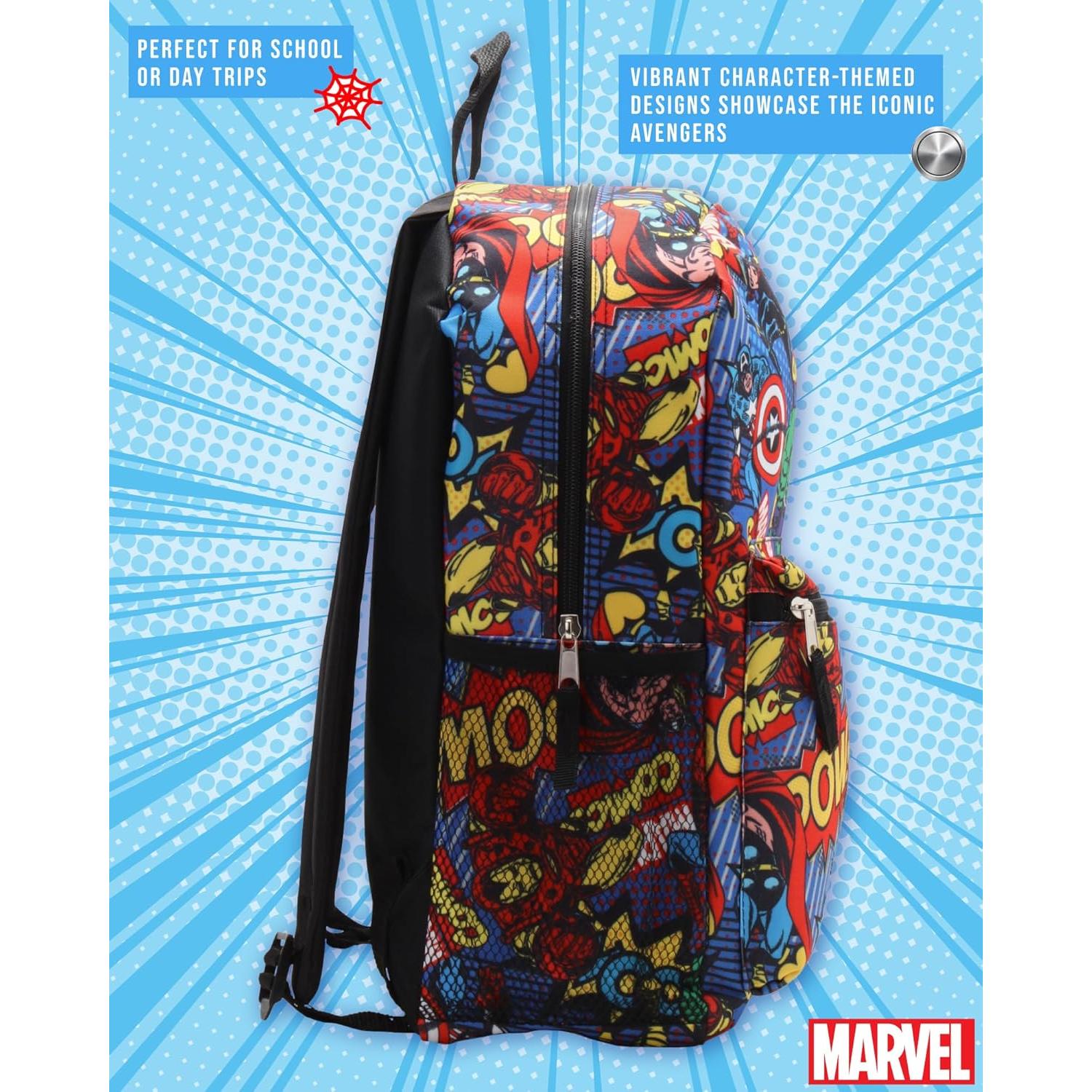 Mochila Fast Forward Avengers 16" para Niños - Azul