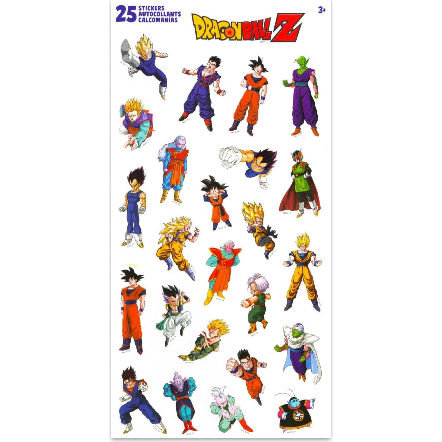 Mochila Escolar Dragon Ball Z Niños + Botella y Stickers