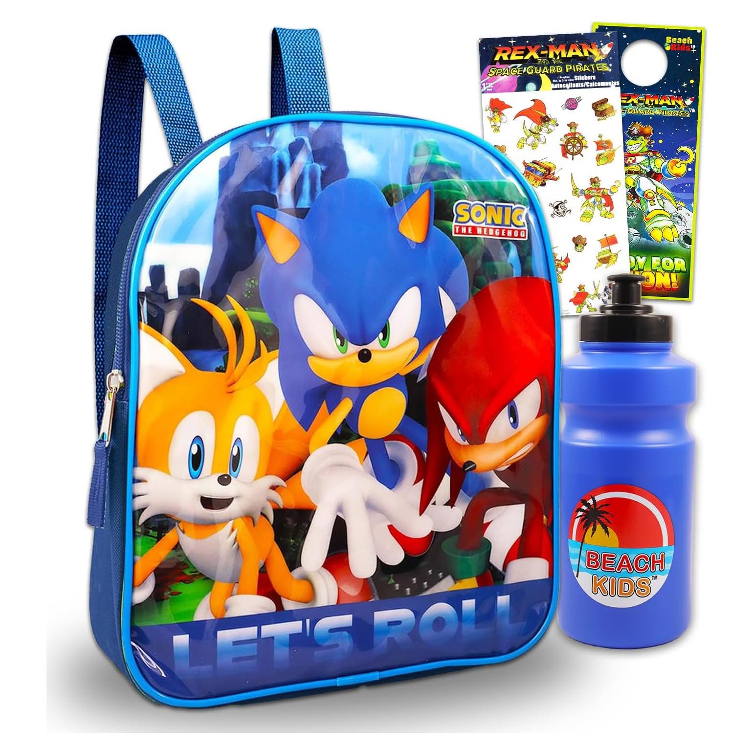 Mochila Mini Sonic the Hedgehog 27.9 cm - Niños y Niñas