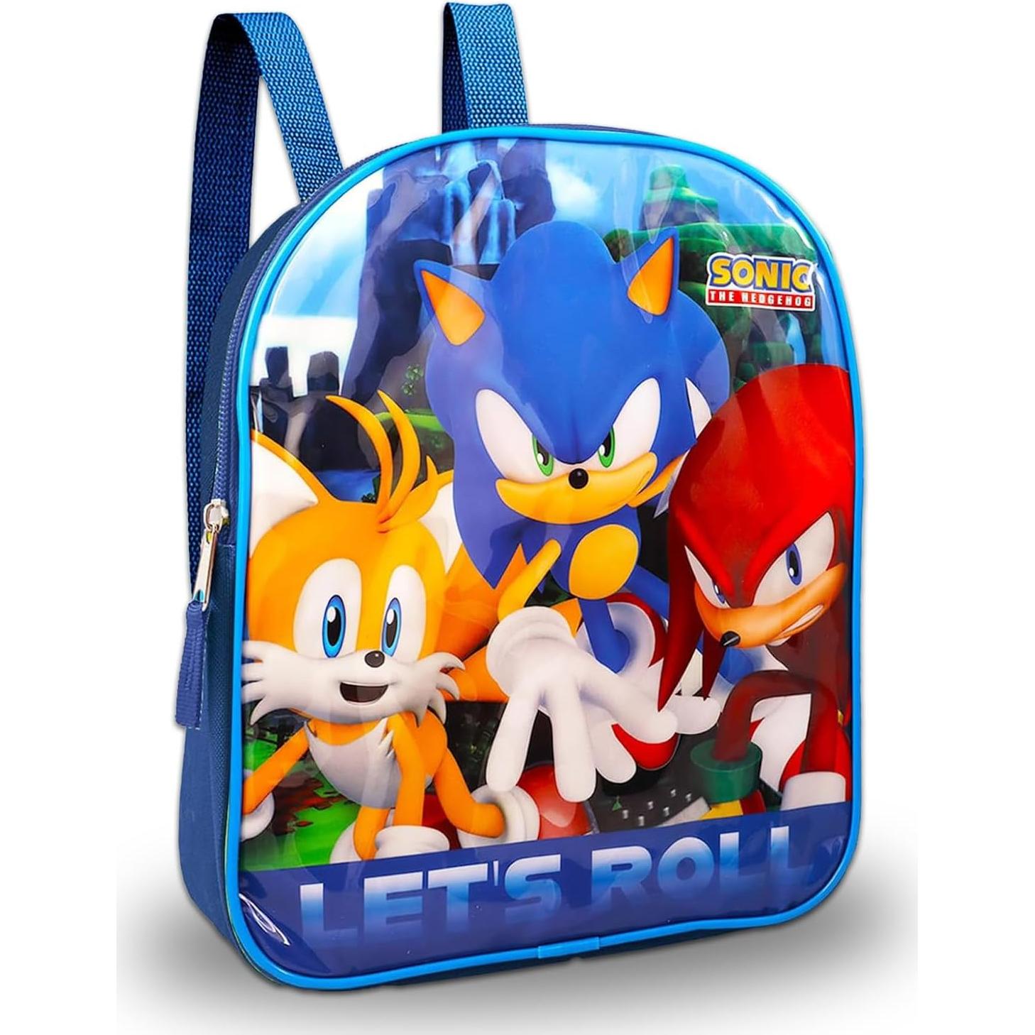 Mochila Mini Sonic the Hedgehog 27.9 cm - Niños y Niñas