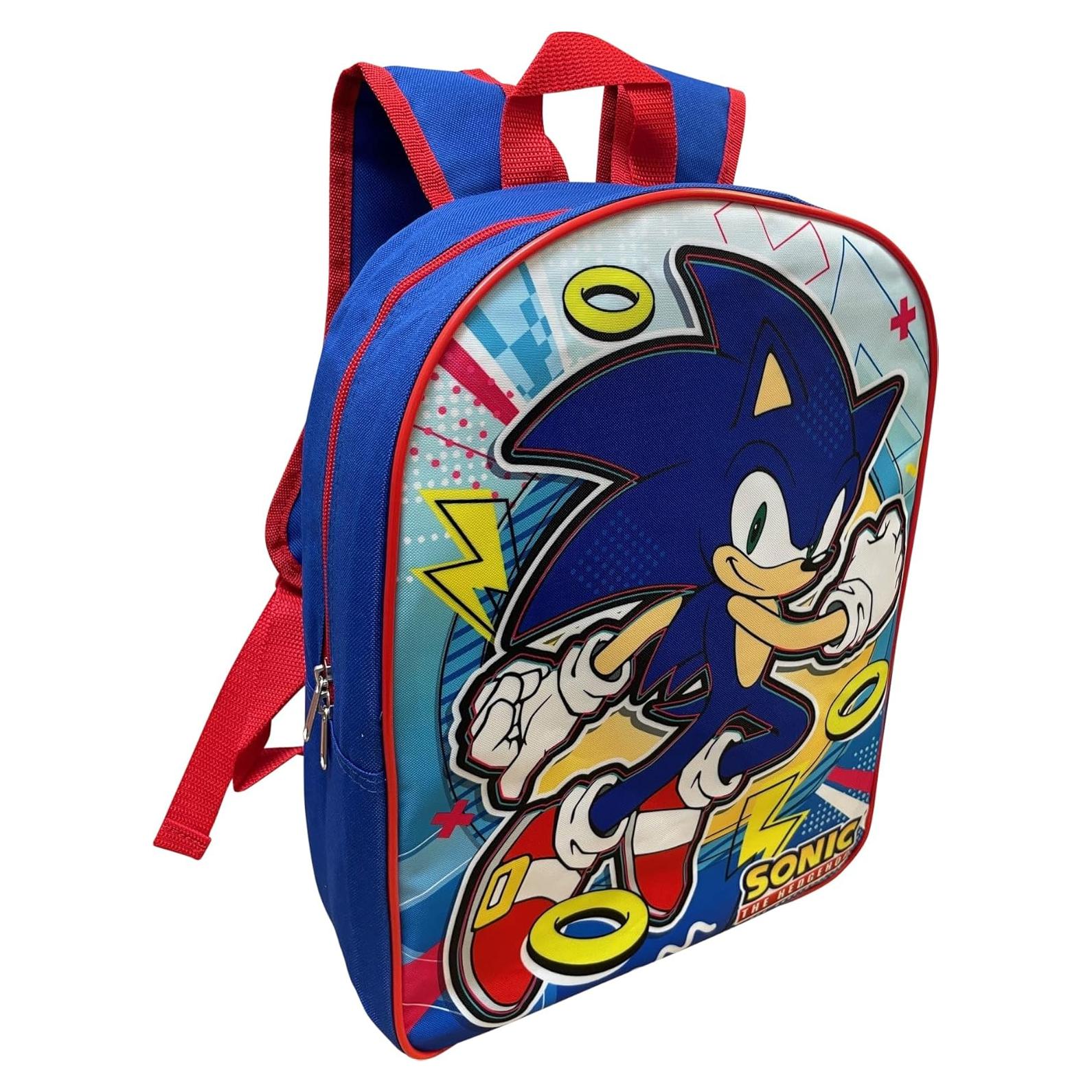 Mochila Escolar RUZ Sonic The Hedgehog 15 Pulgadas
