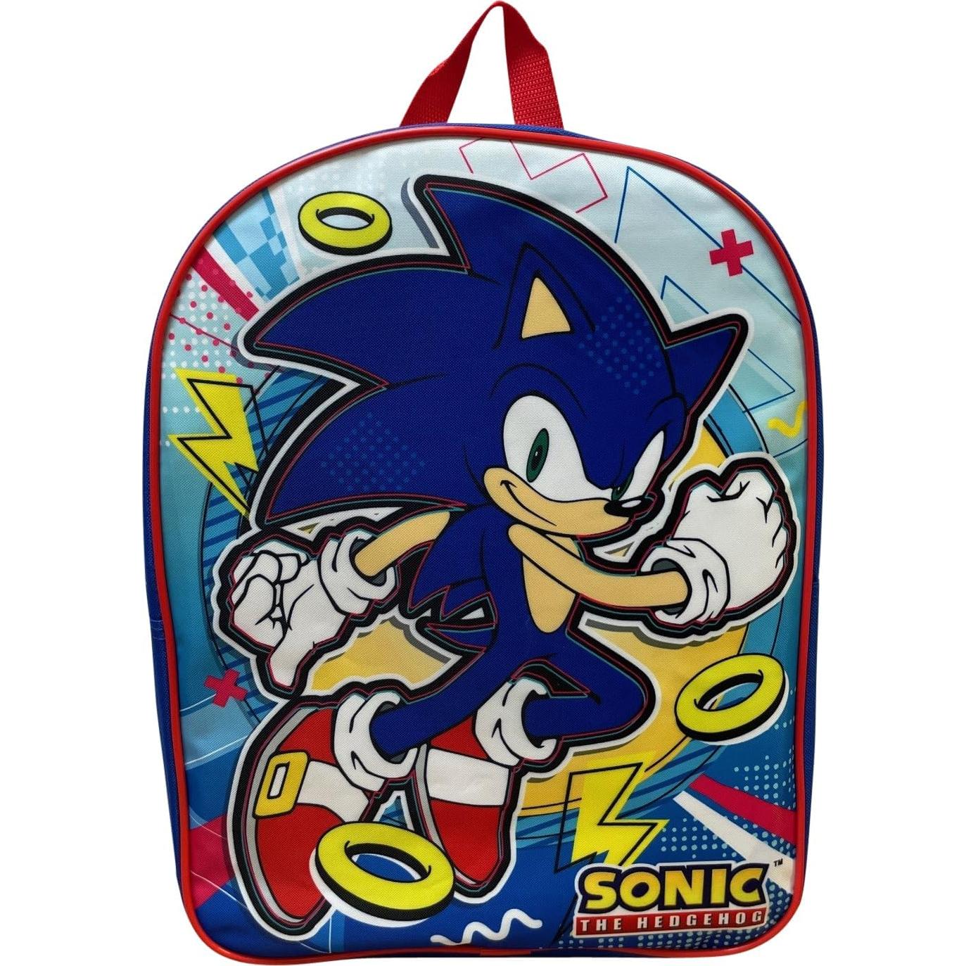 Mochila Escolar RUZ Sonic The Hedgehog 15 Pulgadas