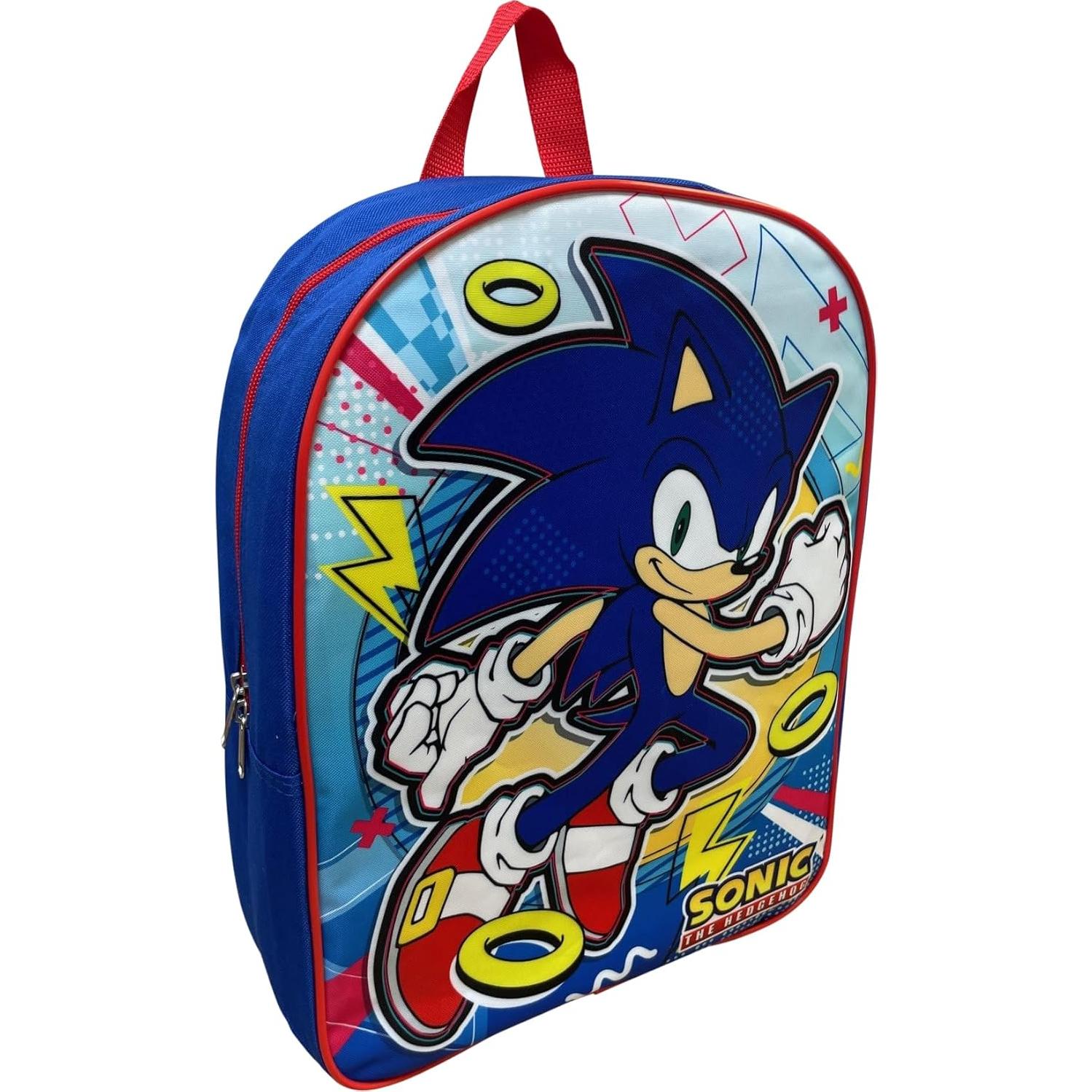 Mochila Escolar RUZ Sonic The Hedgehog 15 Pulgadas