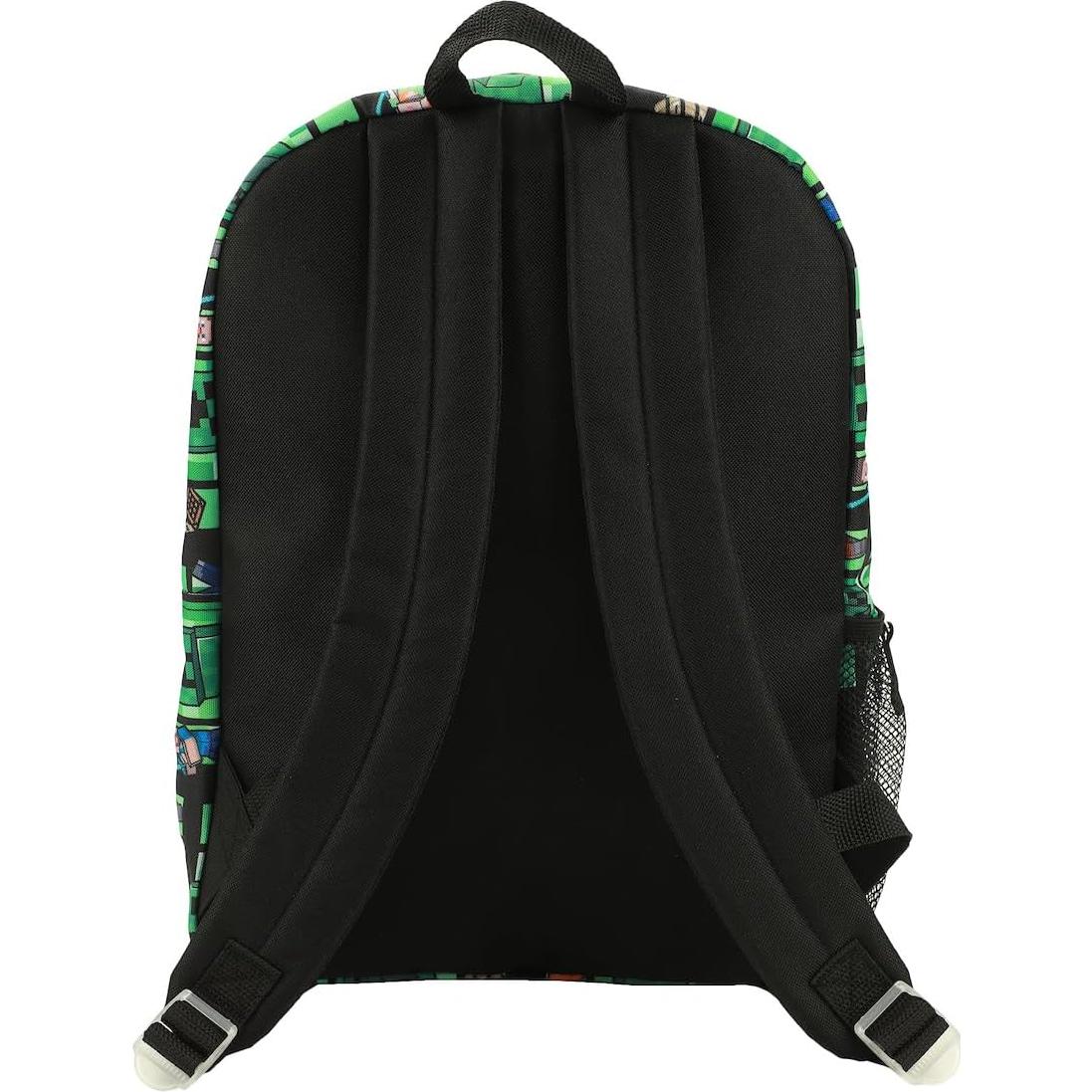 Mochila Minecraft Creeper 45.72 cm Estampado Completo