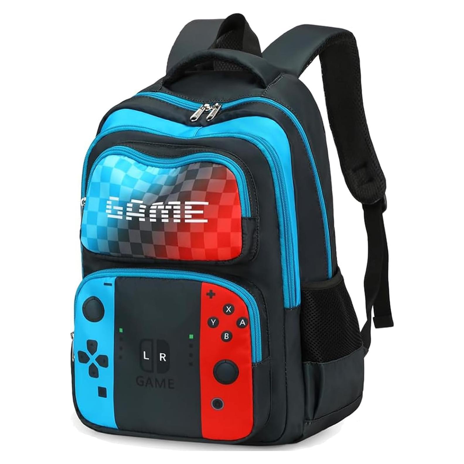 Mochila Escolar Octsky para Niños 43.2 cm Azul Resistente