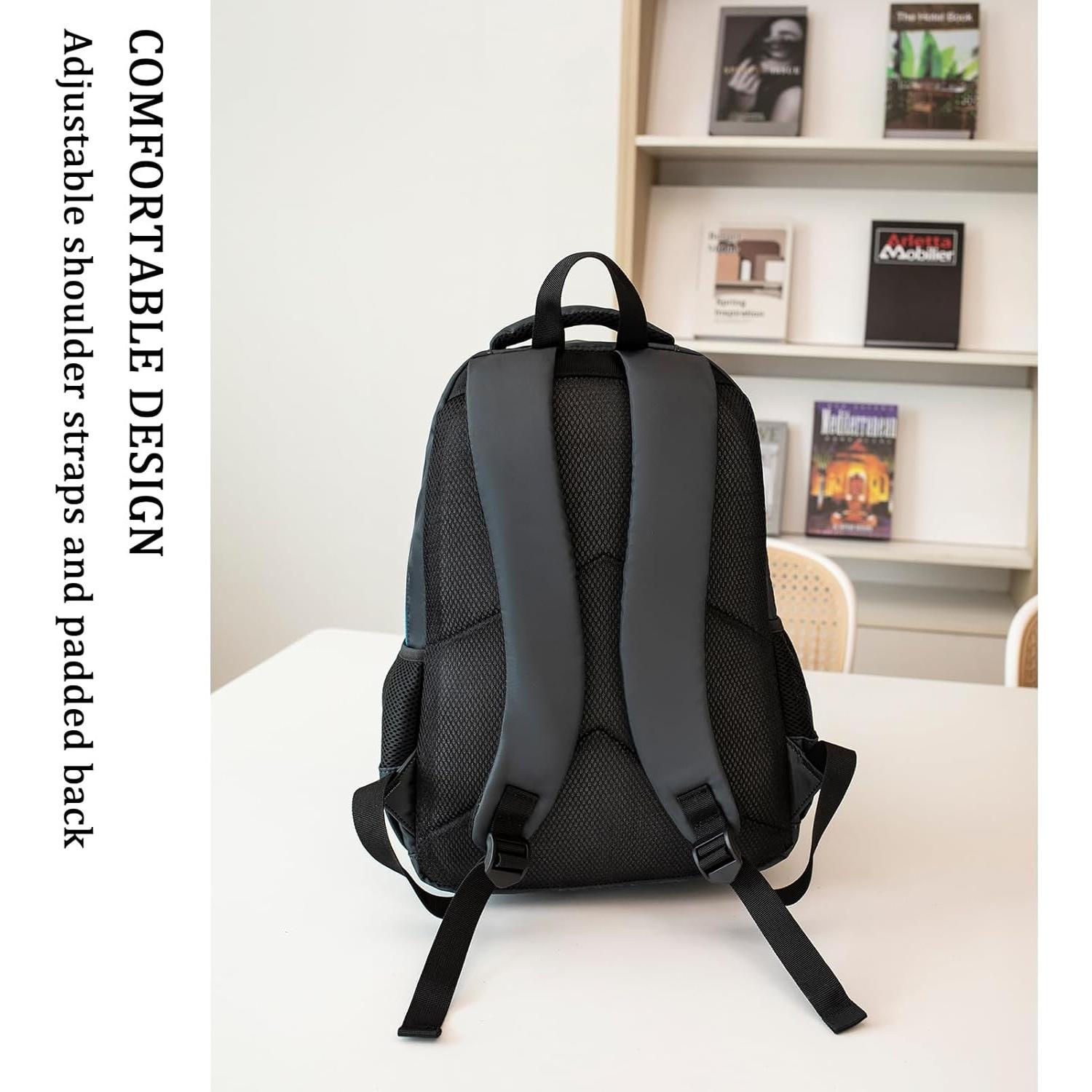 Mochila Escolar Octsky para Niños 43.2 cm Azul Resistente