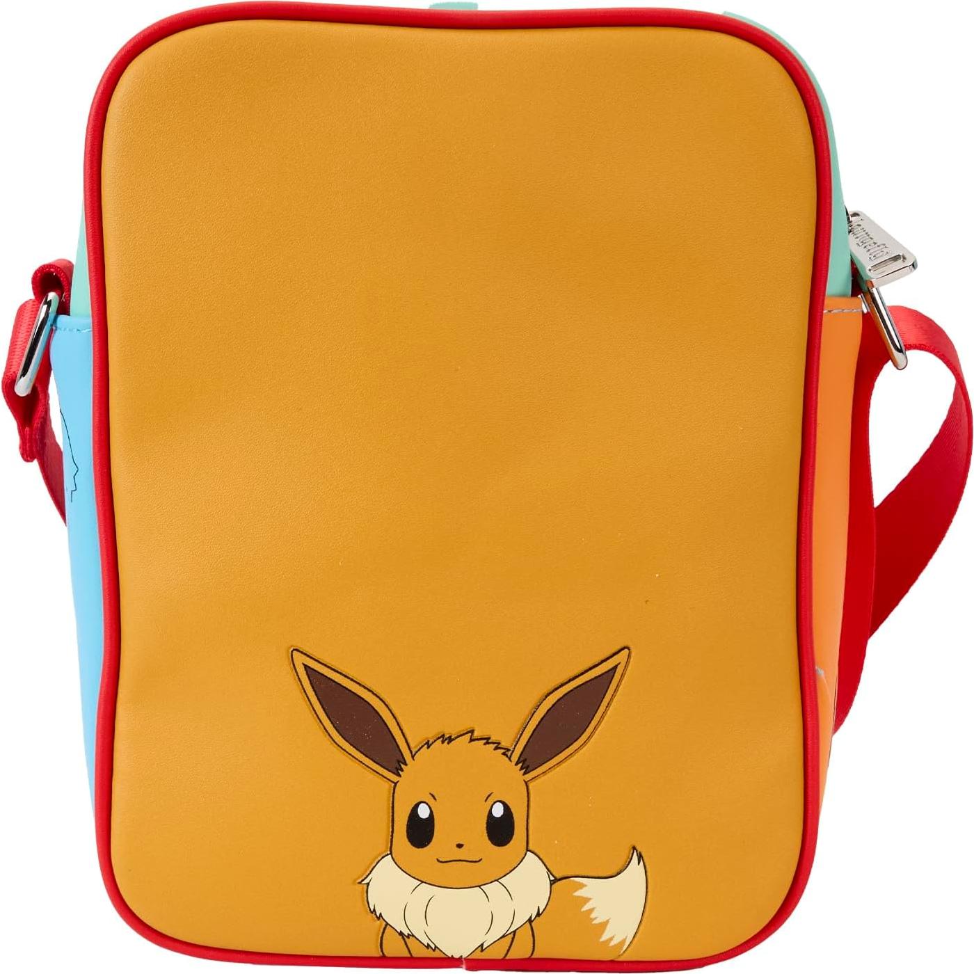 Bolso Cruzado Loungefly Pokémon con Diseño de Personajes