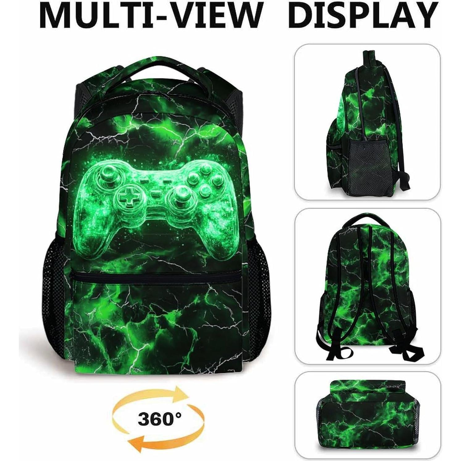 Mochila Escolar Niños Verde 43 cm Poliéster 11.5 L