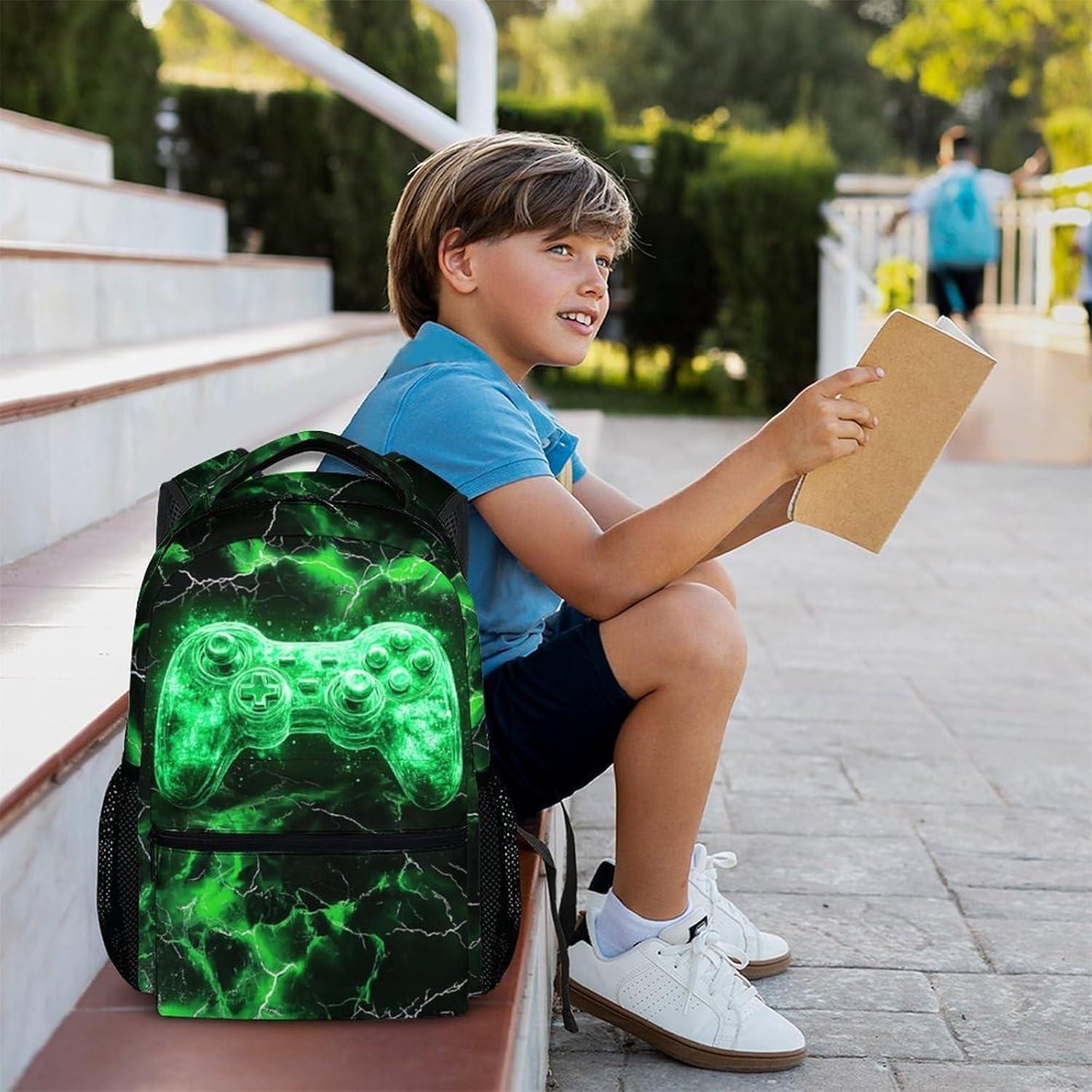 Mochila Escolar Niños Verde 43 cm Poliéster 11.5 L