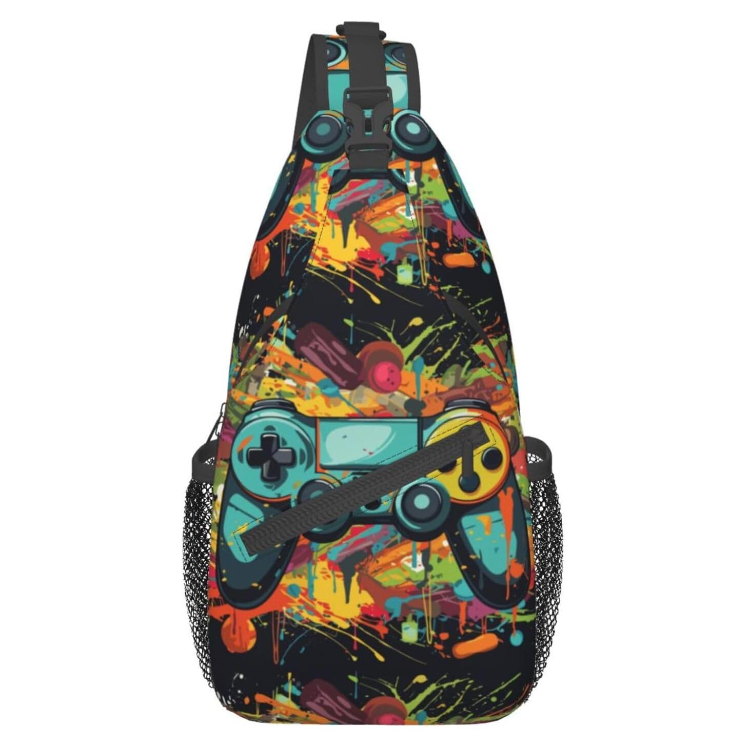 Mochila Cruzada Unisex Betyiwling Vintage 18.3x8.9x38.9 cm