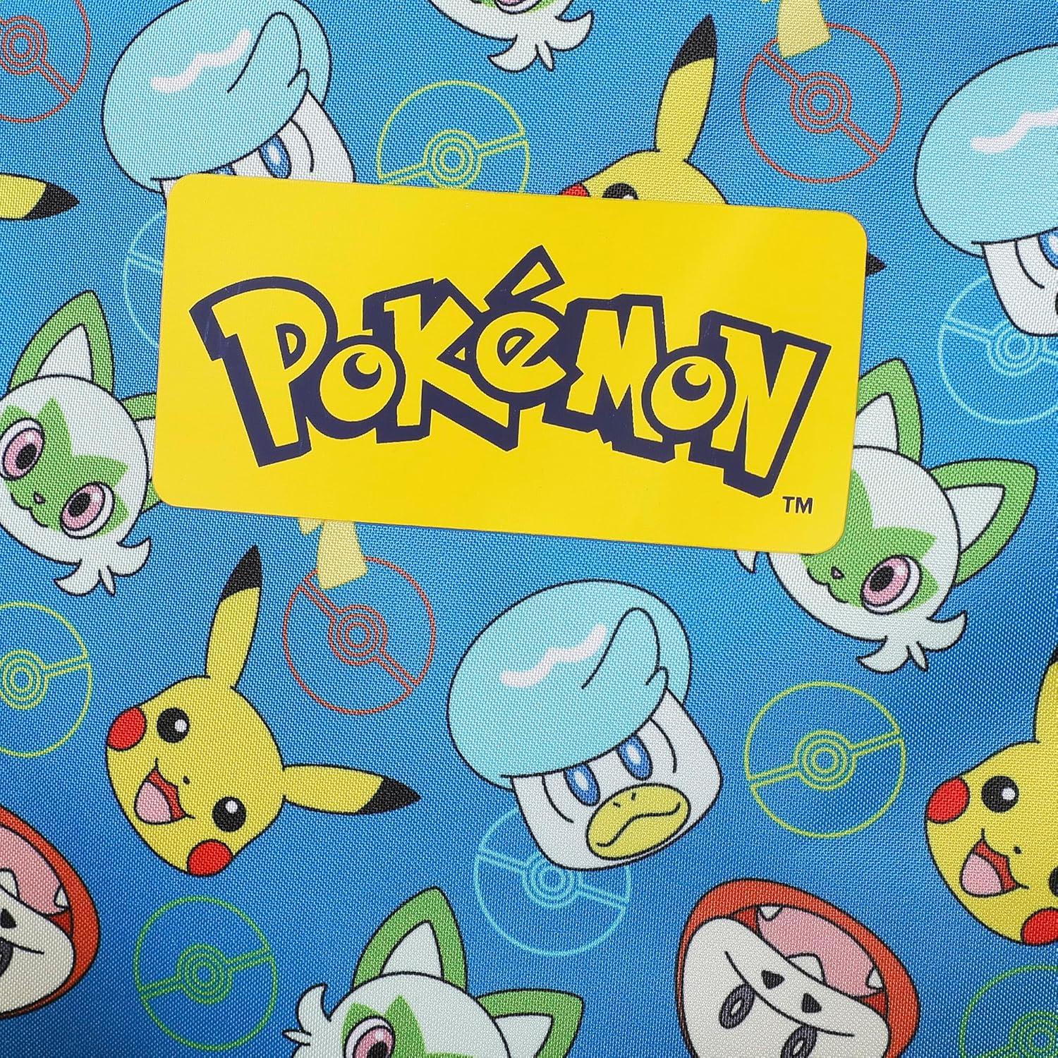 Mochila y Estuche Pikachu Bioworld 2 Piezas 40 cm para Niños