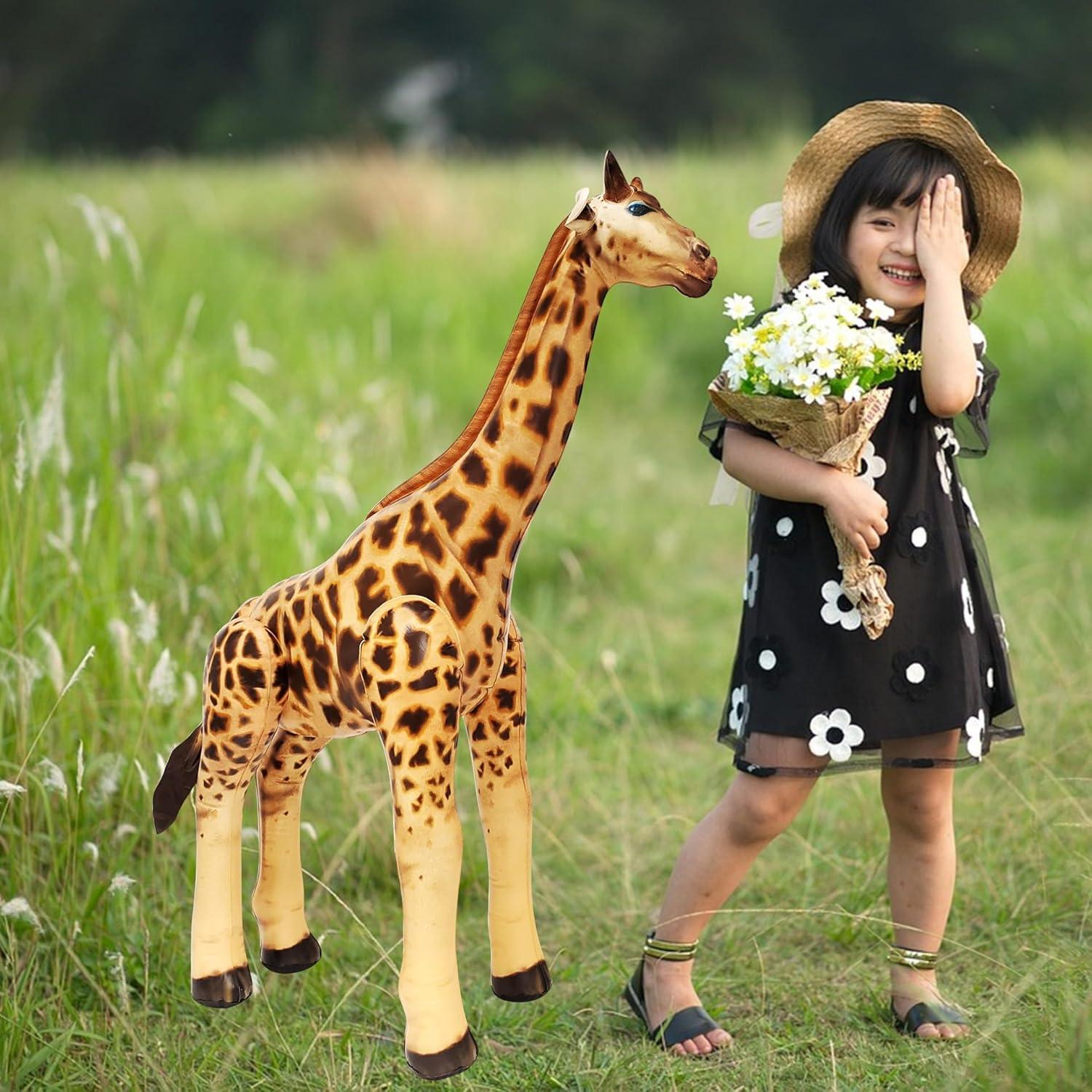 Jirafa Inflable Jet Creations 91 cm Realista para Fiestas