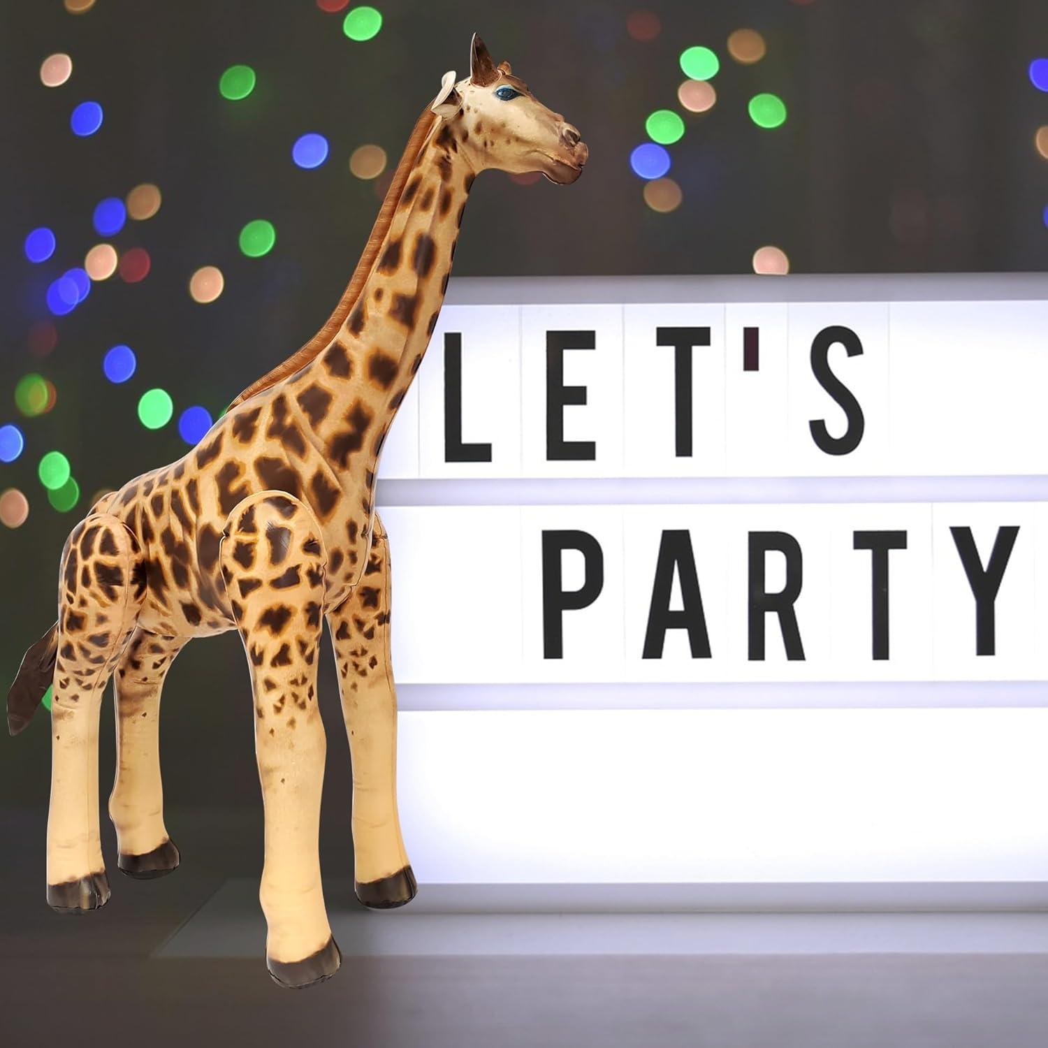 Jirafa Inflable Jet Creations 91 cm Realista para Fiestas