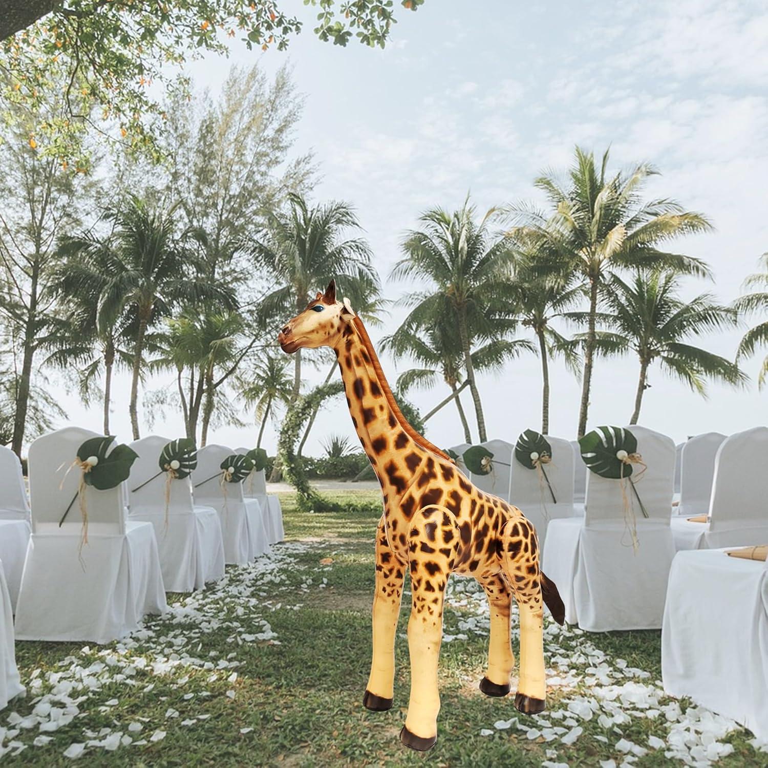 Jirafa Inflable Jet Creations 91 cm Realista para Fiestas