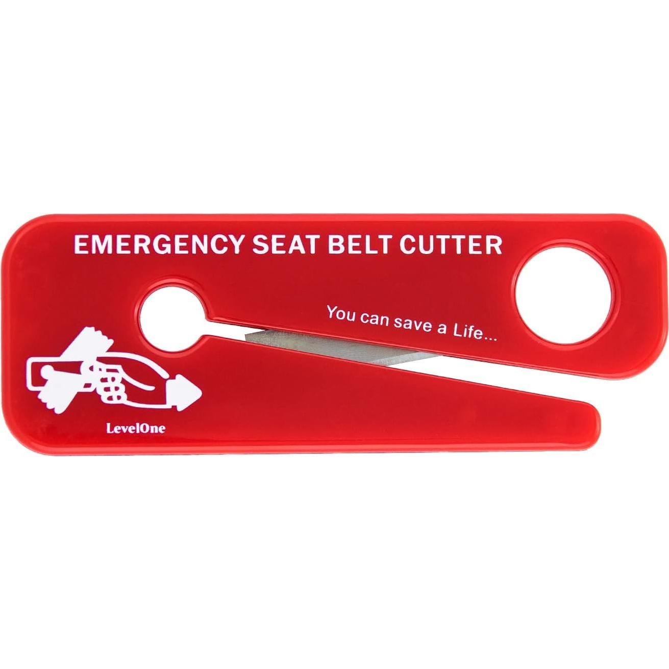 Cortador de Cinturones de Seguridad LINE2design 62175-4 - Paquete de 4