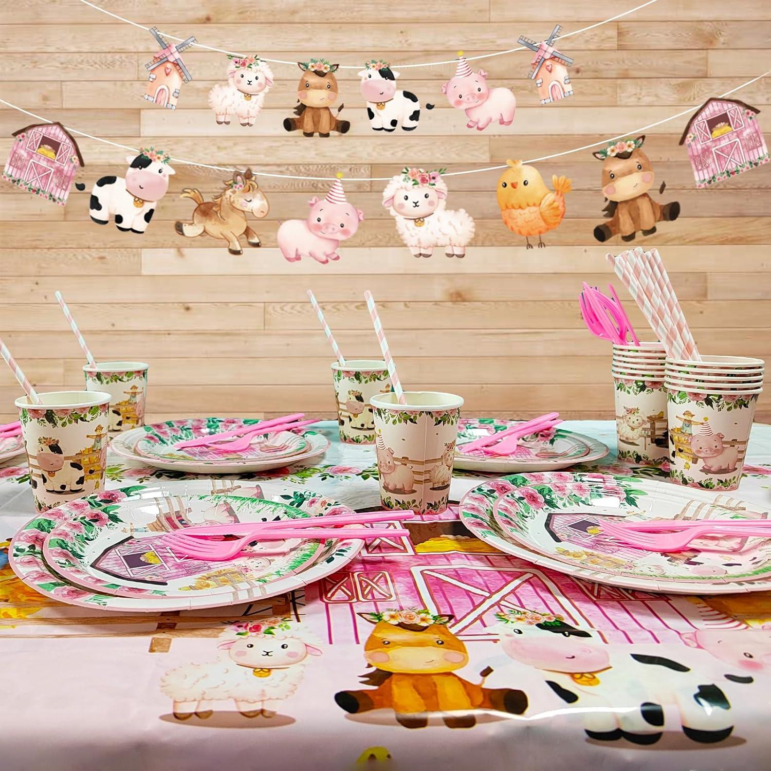 Vajilla de Fiesta de Granja Aoerfes para 24 Invitados