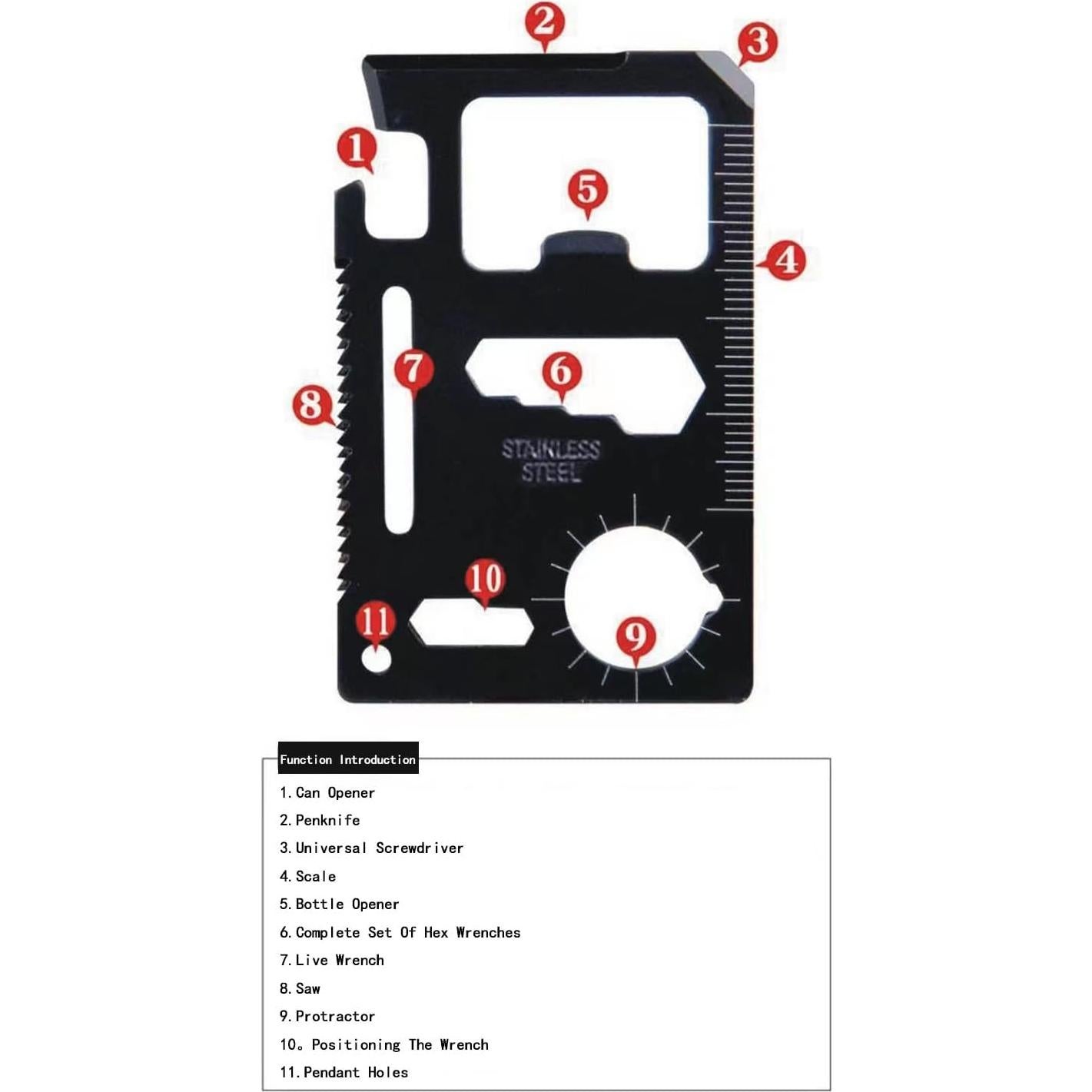 Juego de Destornilladores Multiherramienta Wjwumha 2 Piezas