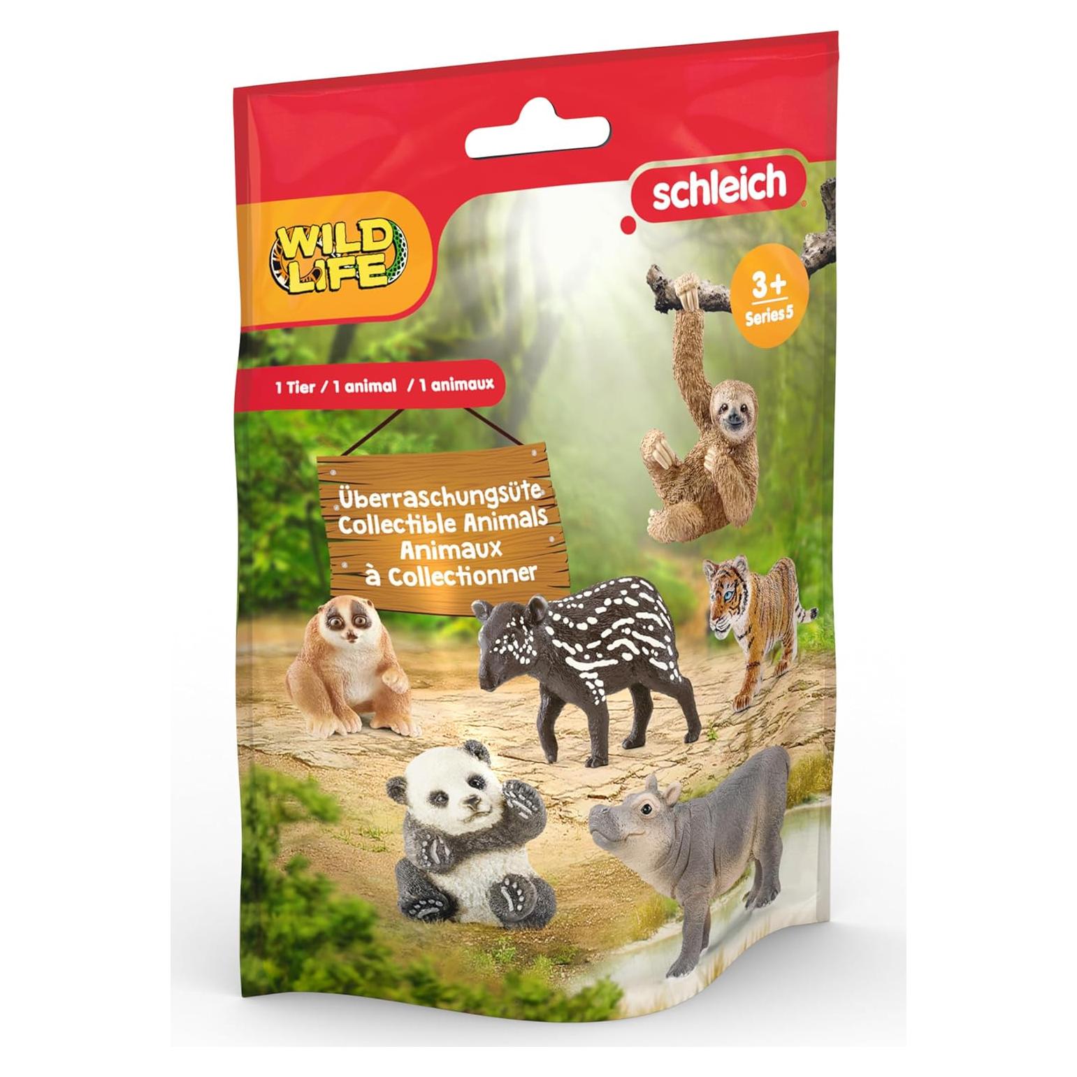 Bolsa Sorpresa Schleich Vida Silvestre - Juguete Animal Salvaje