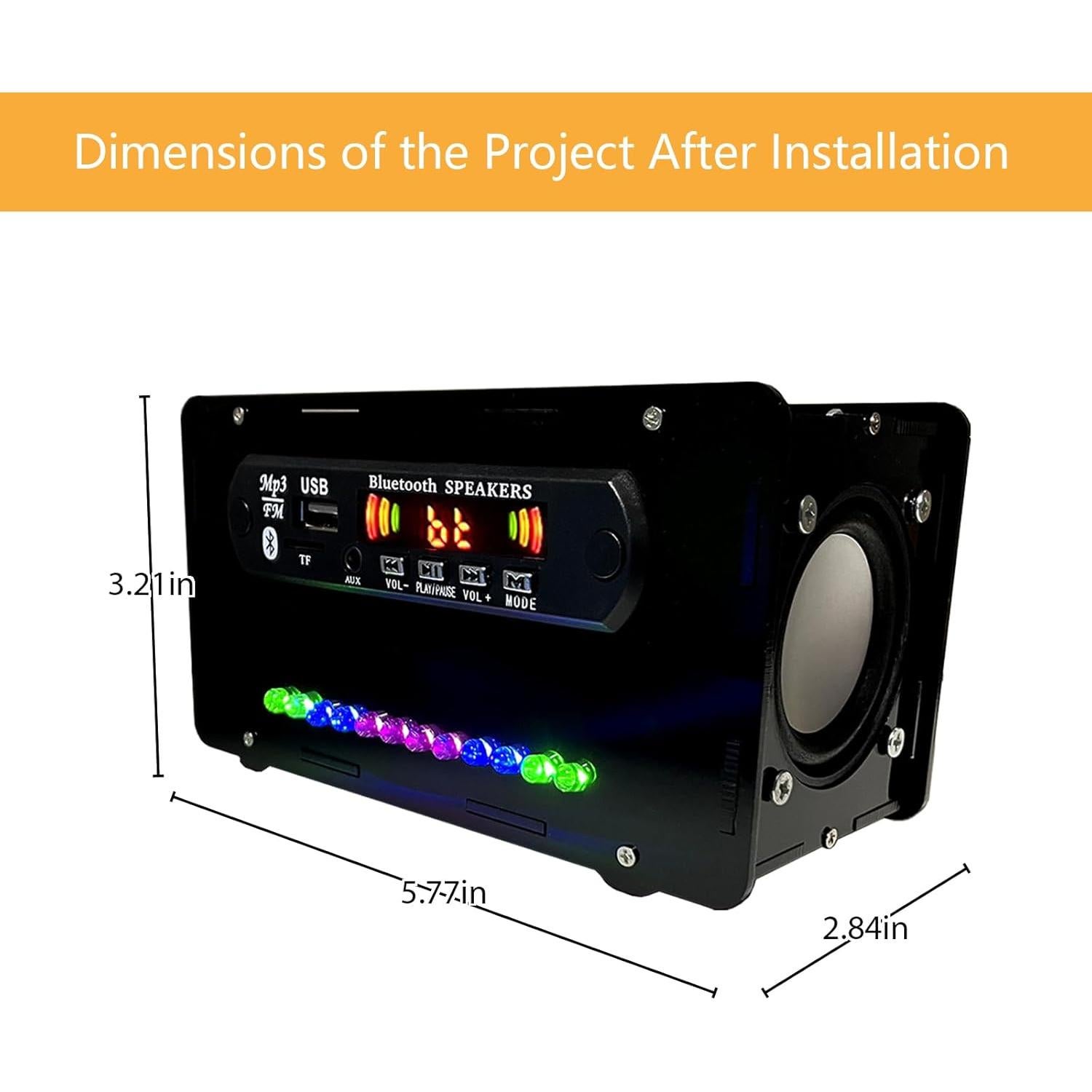 Kit de Práctica de Soldadura EIELE - Altavoz Multifuncional